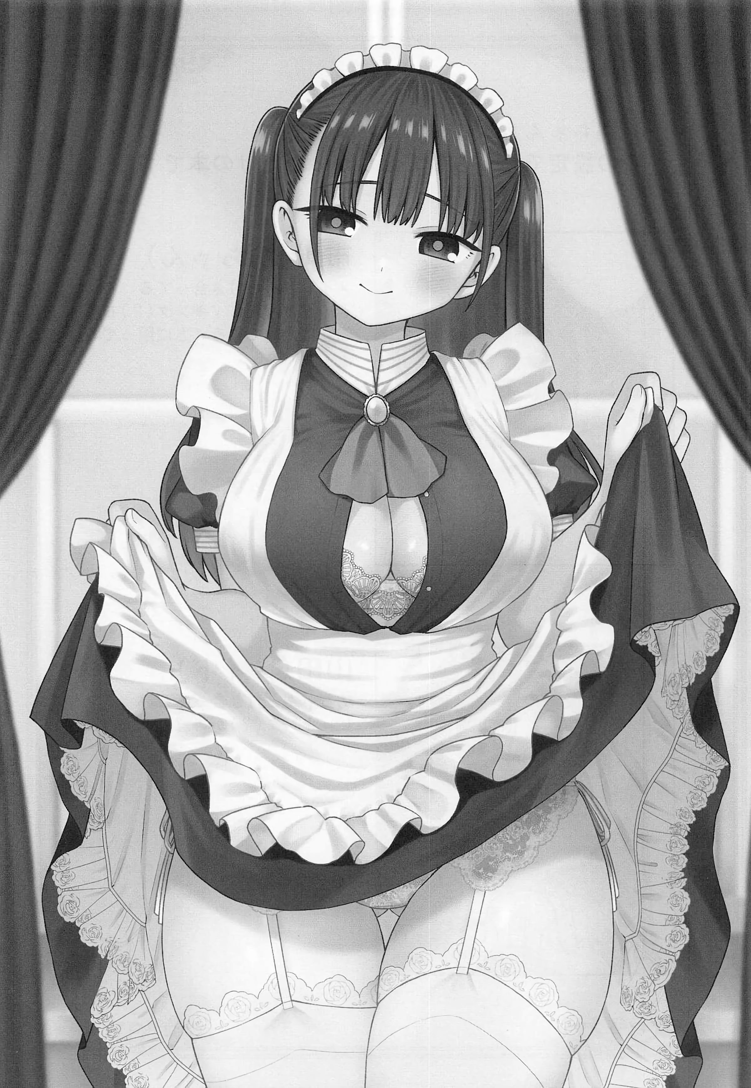 [日本漫画] (C106) [roze (山瀬ゼン)] 坊ちゃんとメイドさん (僕の心のヤバイやつ) 单本,女仆,巨乳大奶,露出,大阴茎,丝袜#[16P]-2