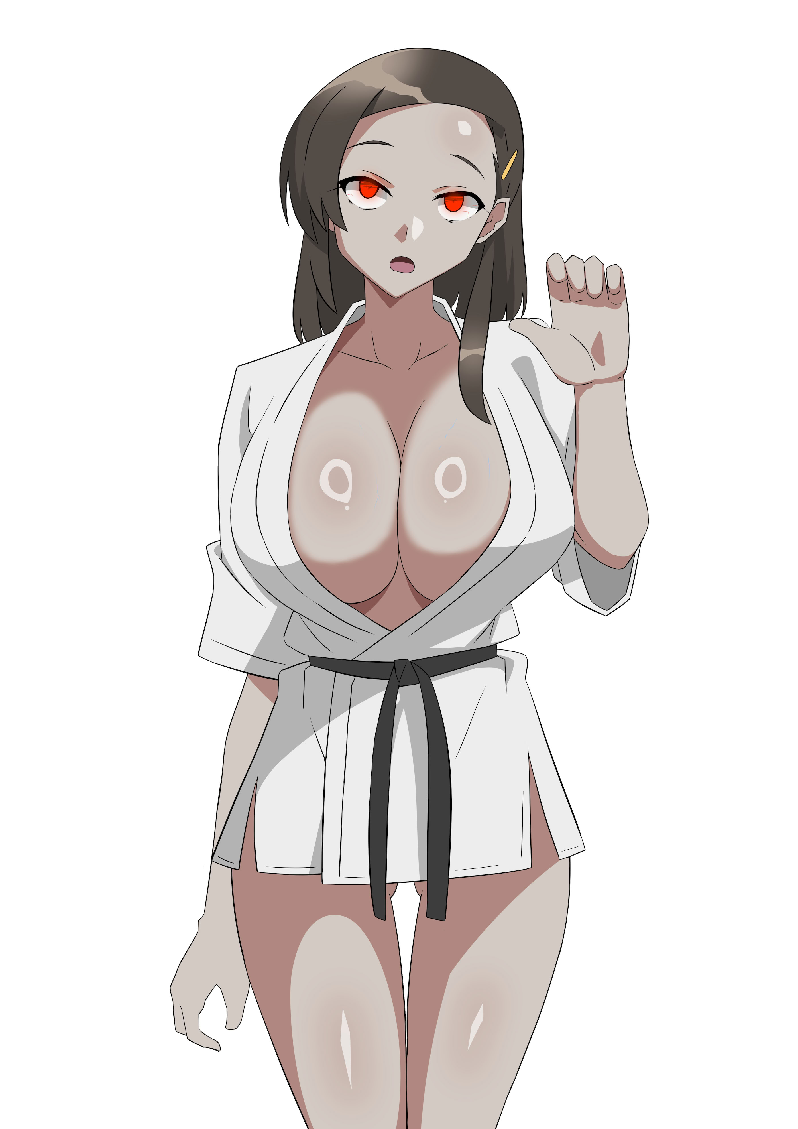 [日本漫画] [サークル影武者 (影武者)] ゾンビハーレムライフ～抗体持ちの俺と爆乳ゾンビ～ 12  单本,巨乳大奶,露出,大阴茎#[42P]-42