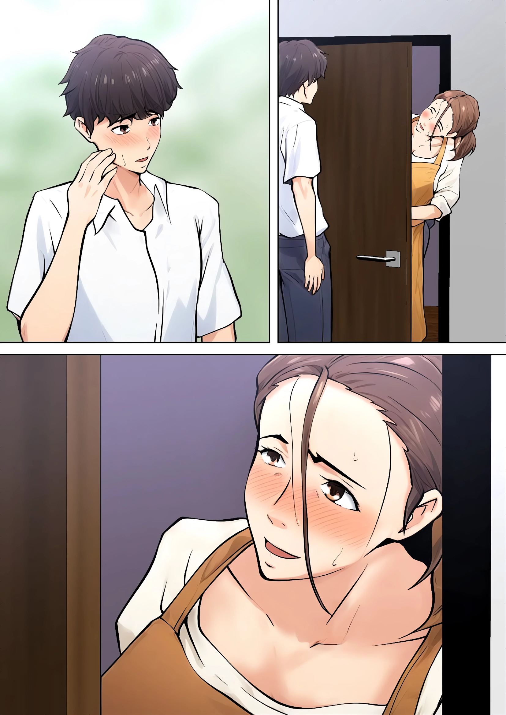[日本漫画] [ペンタクル (しみぱん)] 息子の友達との疑似恋愛 单本,熟女人妻,巨乳大奶,露出,NTR,全彩#[60P]-28