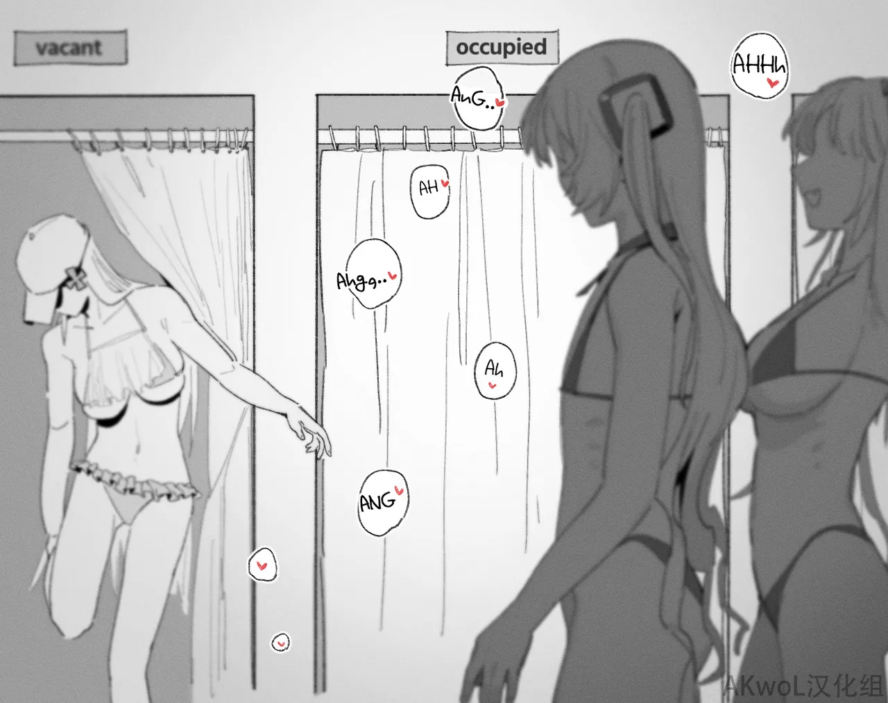 [日本漫画] [HUQU] Monokini [Chinese] [Decensored] 单本,巨乳大奶,比基尼,泳装#[10P]-7