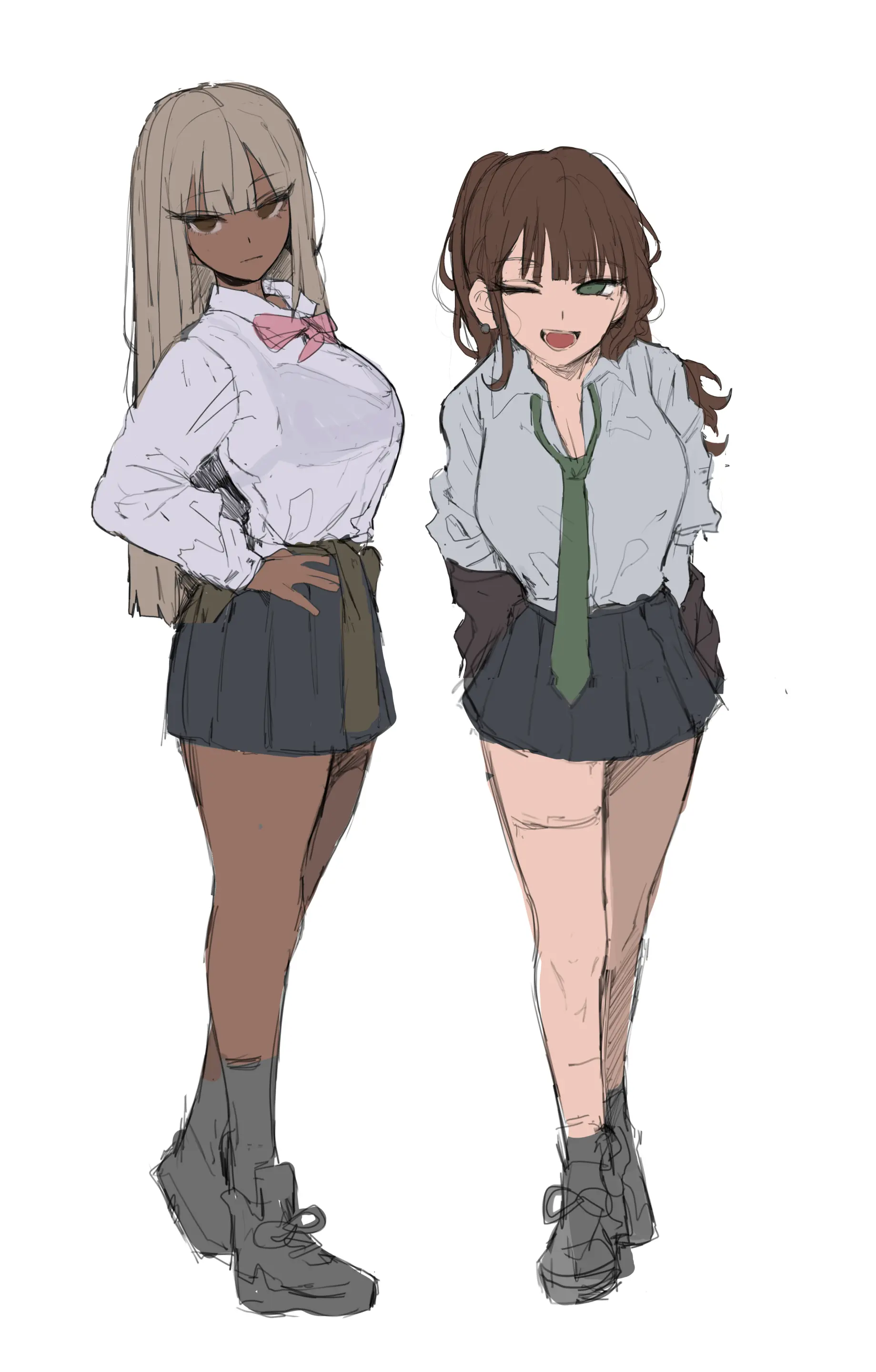 [日本漫画] [k8on] 気になる彼女たちはNTR済みだった漫画 单本,巨乳大奶,女学生,露出,女学生制服,大阴茎#[26P]-26