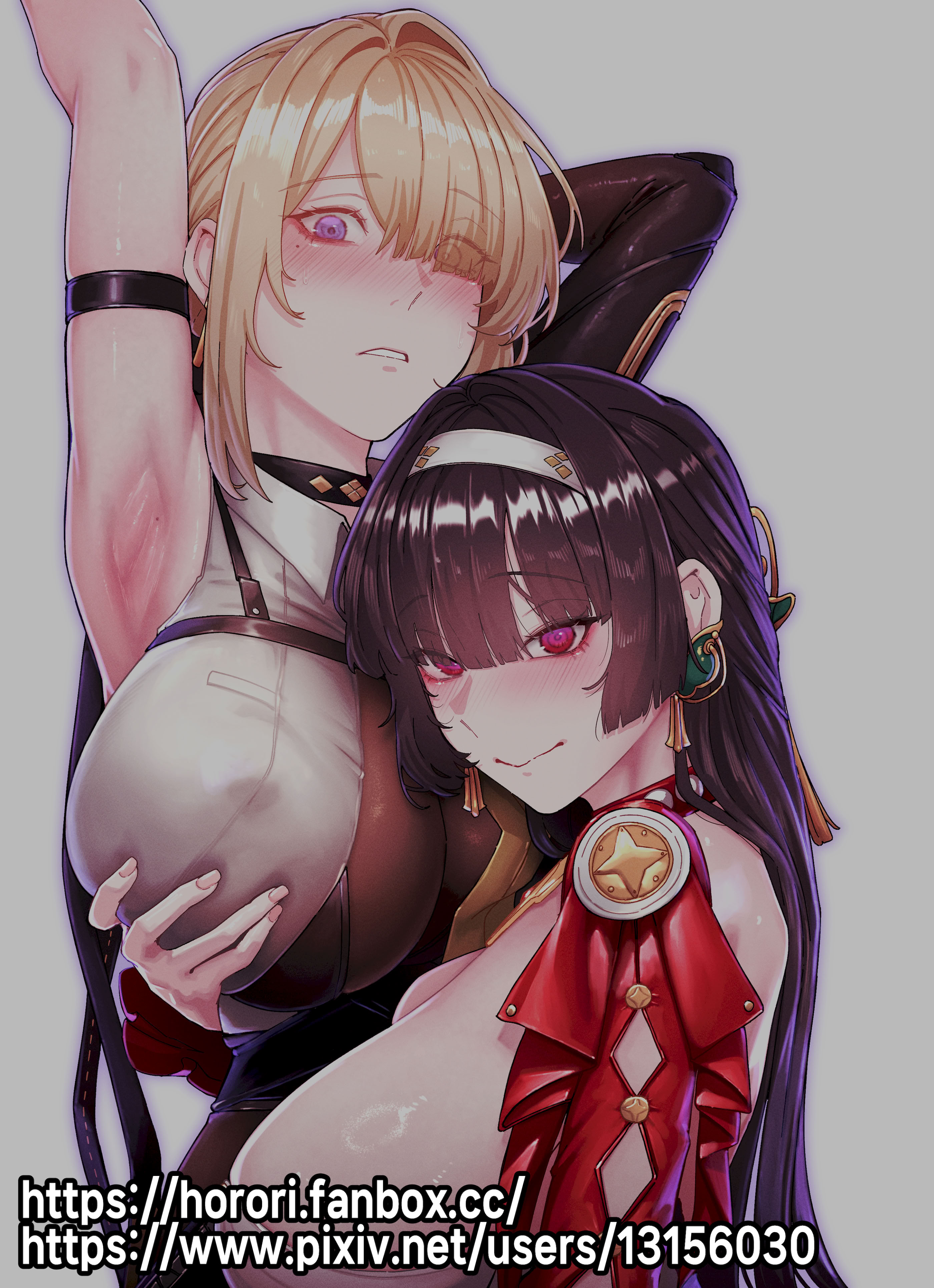 [日本漫画] [horori] Z.Z.Z Gravure #6： EVELYN & ASTRA (ゼンレスゾーンゼロ) [中国翻訳] 单本,巨乳大奶,3P,全彩,口交,肛交,内射中出,乳交,受精#[20P]-19