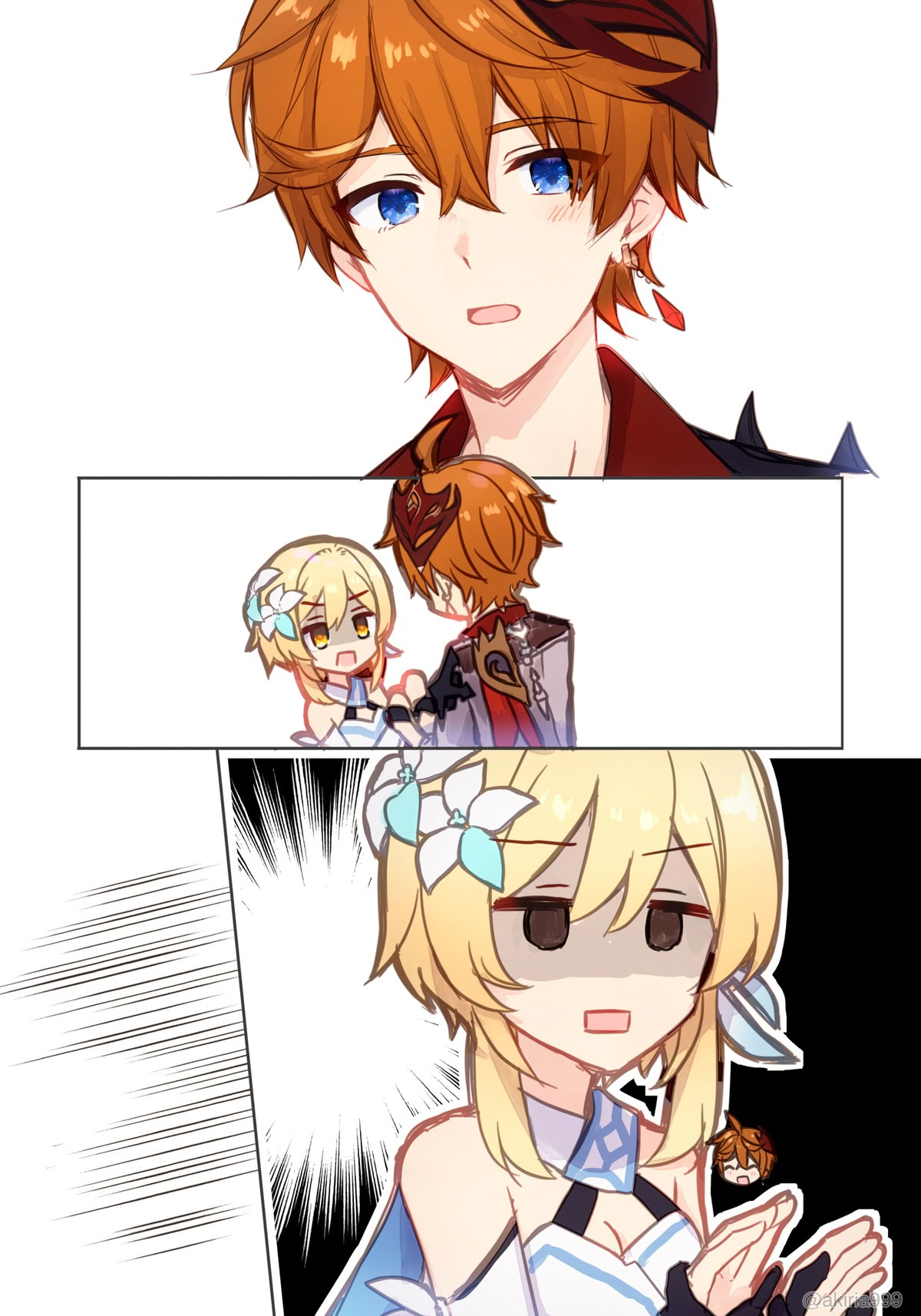 [日本漫画] [秋月リア] 蛍ちゃんがタルにえっち勝利（？）するラブコメ漫画（原神） 单本,巨乳大奶,单女,全彩,单男,内射中出#[26P]-15