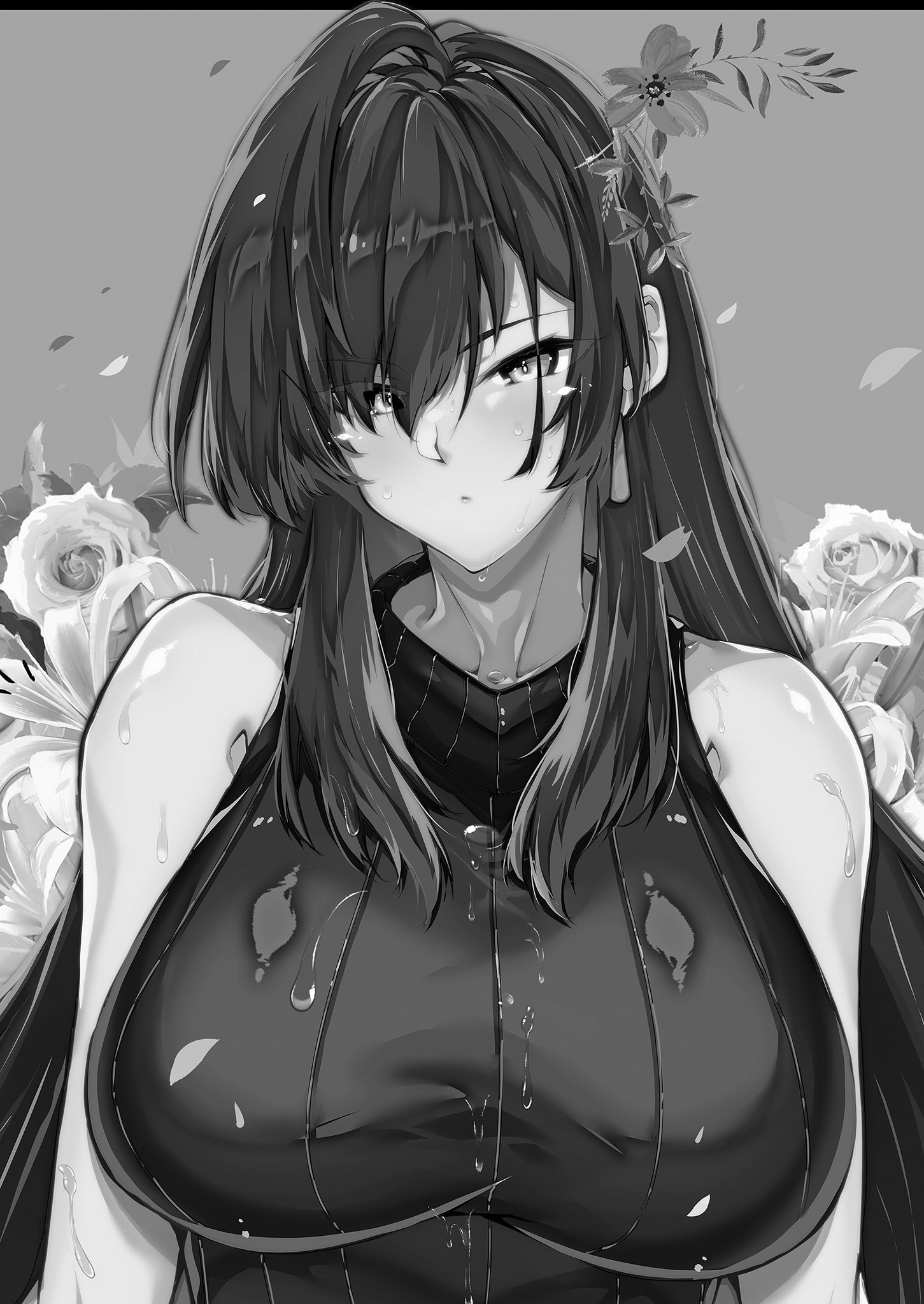 [日本漫画] [水蓮の宿 (浅川)] 夏のヤリなおし4 -夏と田舎と幼馴染の母-｜夏日重來4 单本,巨乳大奶,露出,大阴茎#[25P]-2