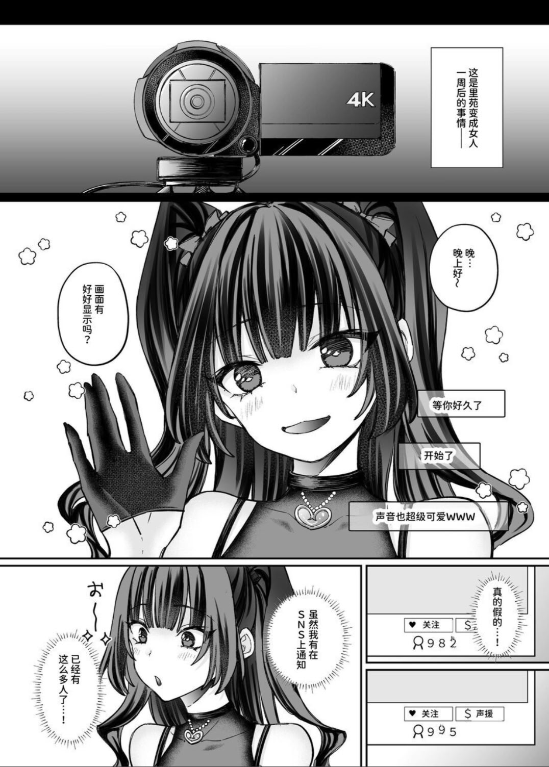 [日本漫画] [聖華快楽書店 (ちょこみんと、エルトリア)] TSサキュバス ~行き倒れのサキュバスを助けたら女体化させられました。女の子の体ってこんなに気持ちいいの!？~ 单本,巨乳大奶,露出,大阴茎#[27P]-2