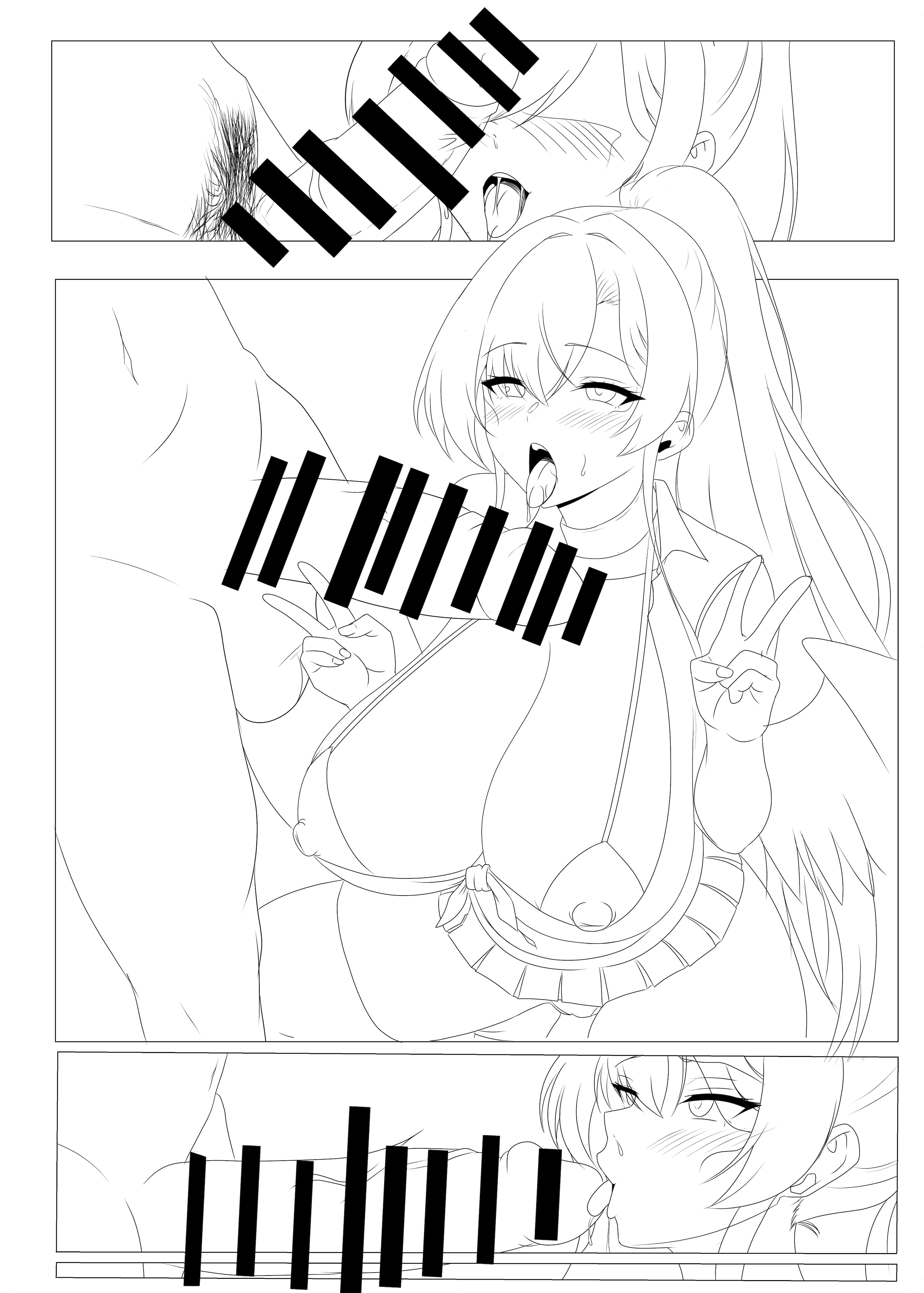[日本漫画] 【ナギサパート】せんアカナギサ＆ミカ本進捗【1~6p】 单本,巨乳大奶,单女,泳装#[7P]-7
