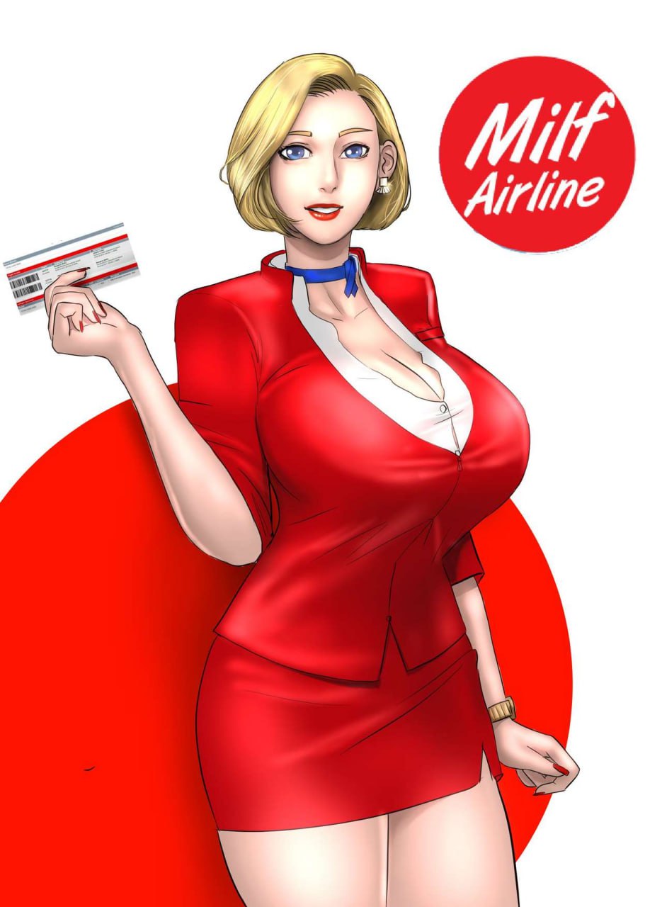 [日本漫画] [淫乱的空姐妈妈][Scarlett Ann] Milf Airline 辣妈航空 1 单本,熟女人妻,巨乳大奶,全彩#[51P]-2