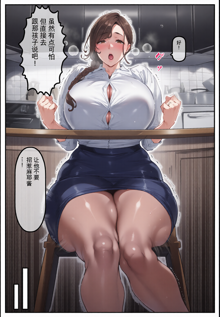 [日本漫画] [彩漫社][シロクロスキー] ポニテちゃんはアナルに屈しない！1-2 单本,巨乳大奶,女学生,露出,女学生制服,全彩,大阴茎,内衣,丝袜#[36P]-23