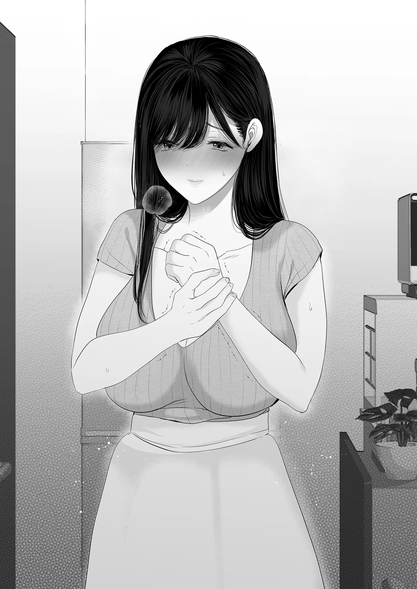 [日本漫画] [とろとろ夢ばなな (夢木ばなな)] ずっと好きだった元グラドルの爆乳兄嫁と種付け交尾しまくる3日間。 单本,巨乳大奶,露出,大阴茎#[32P]-2