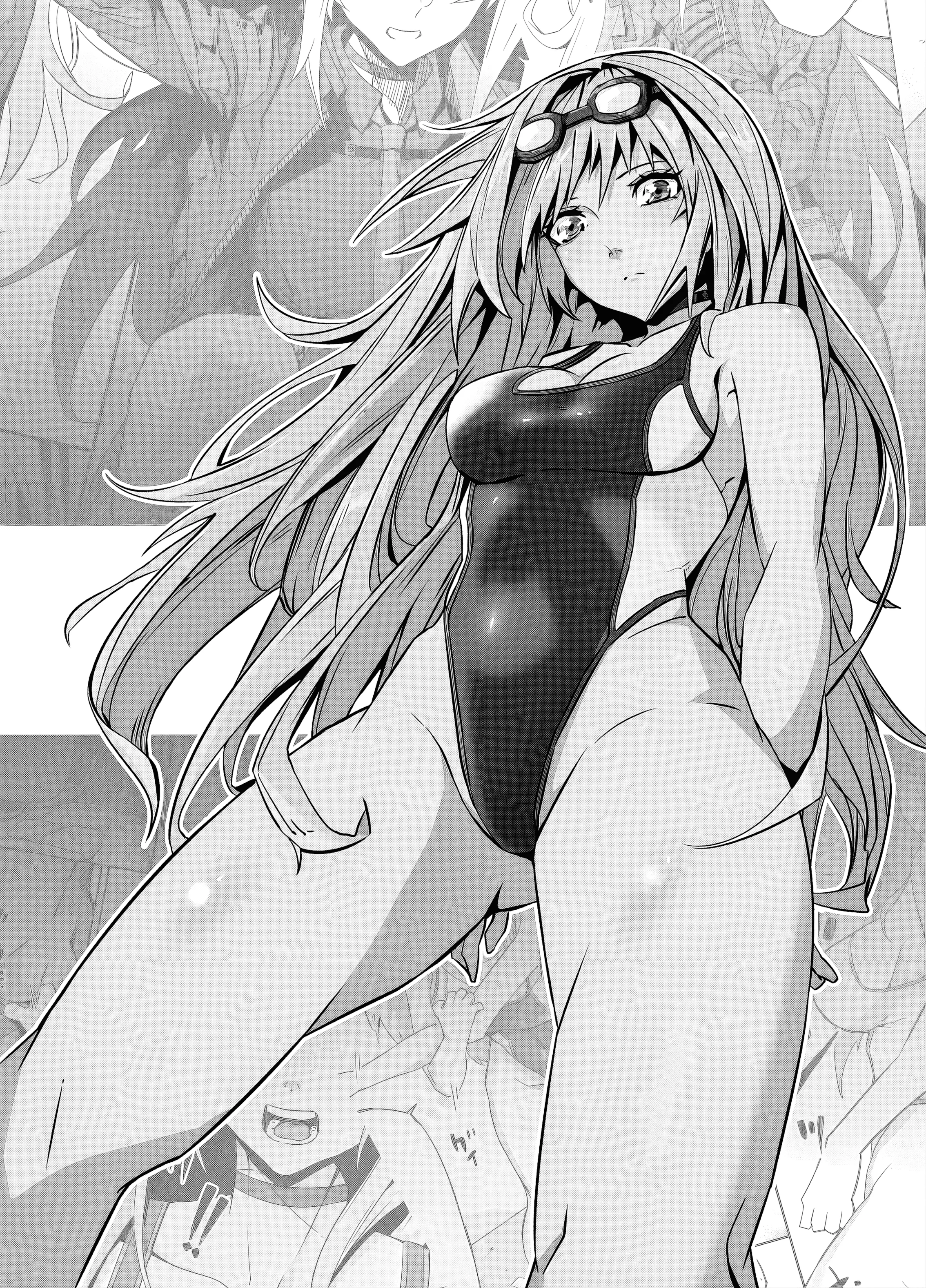 [日本漫画] [妖ぴあす] 失敗続きのダメ指揮官を元気♂にさせる勝利の特別個人面談 (勝利の女神：NIKKE) [中国翻訳] 单本,内射中出,泳装#[26P]-2