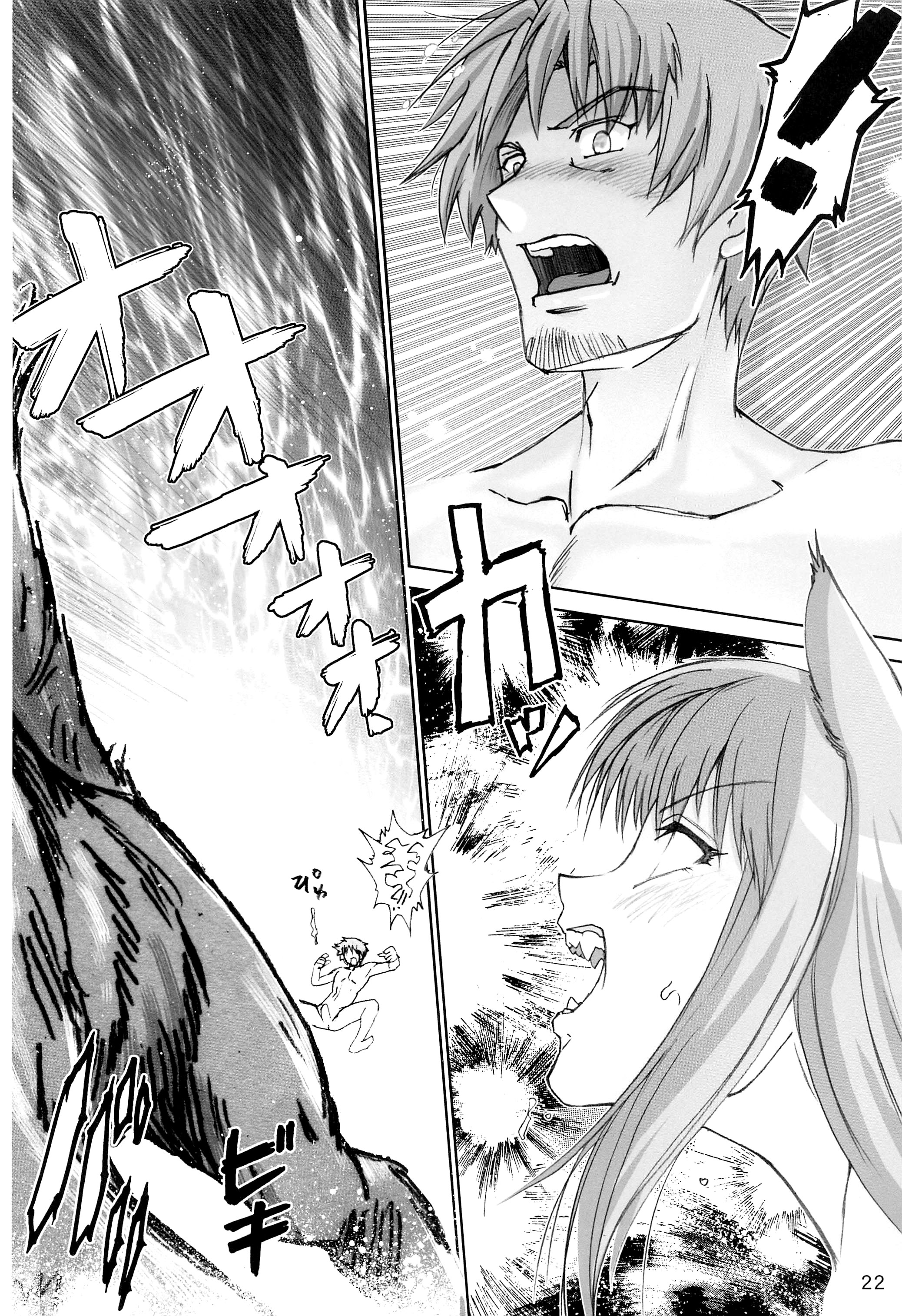 [日本漫画] [雷神会 (はるきゲにあ)] ウルフロード (改訂版) (狼と香辛料) 单本,单女,兽耳#[26P]-21