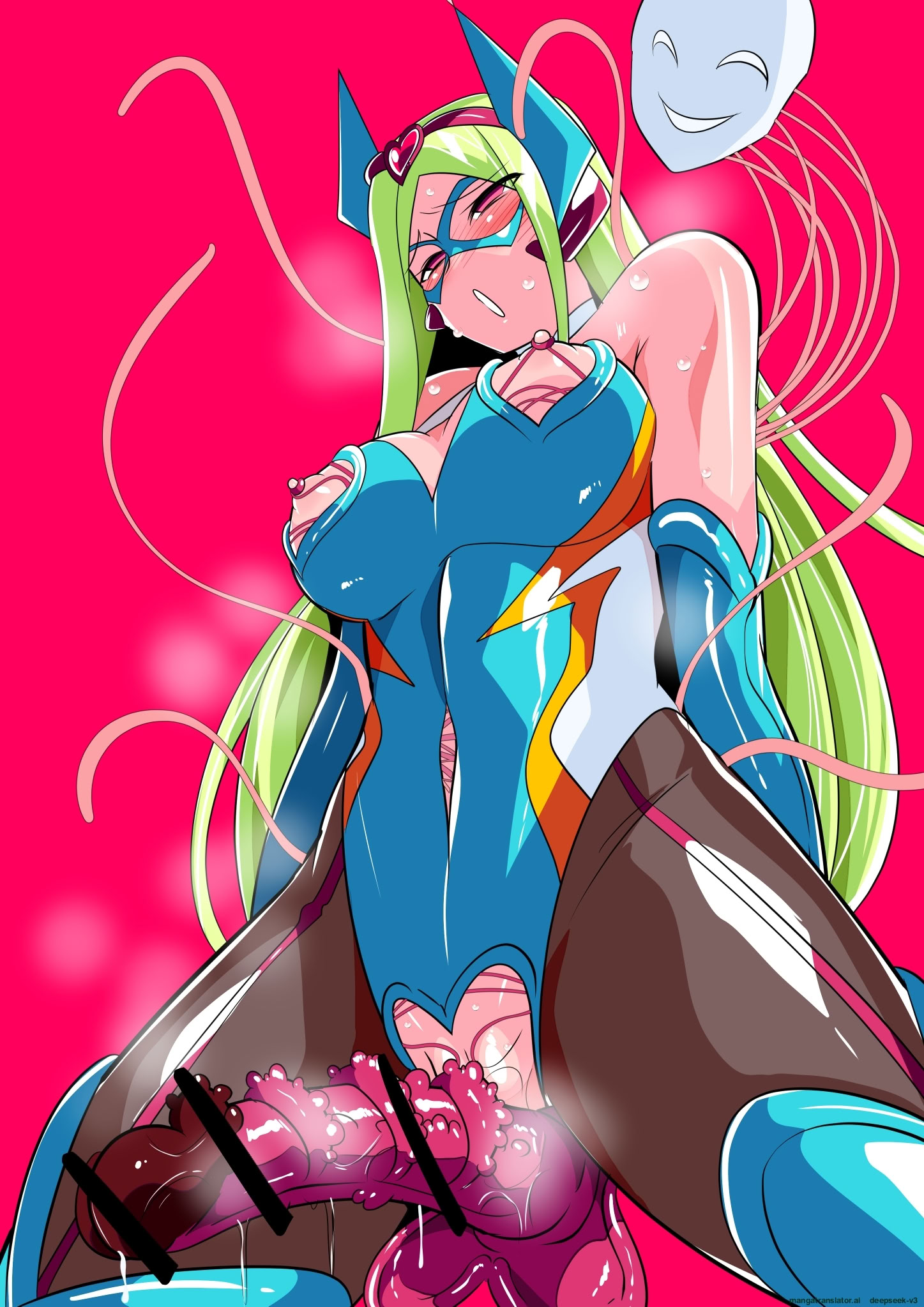 [日本漫画] [ワラビモチー] バットガール対触手スーツ怪人ベララー 後編 单本,巨乳大奶,露出,大阴茎#[34P]-34