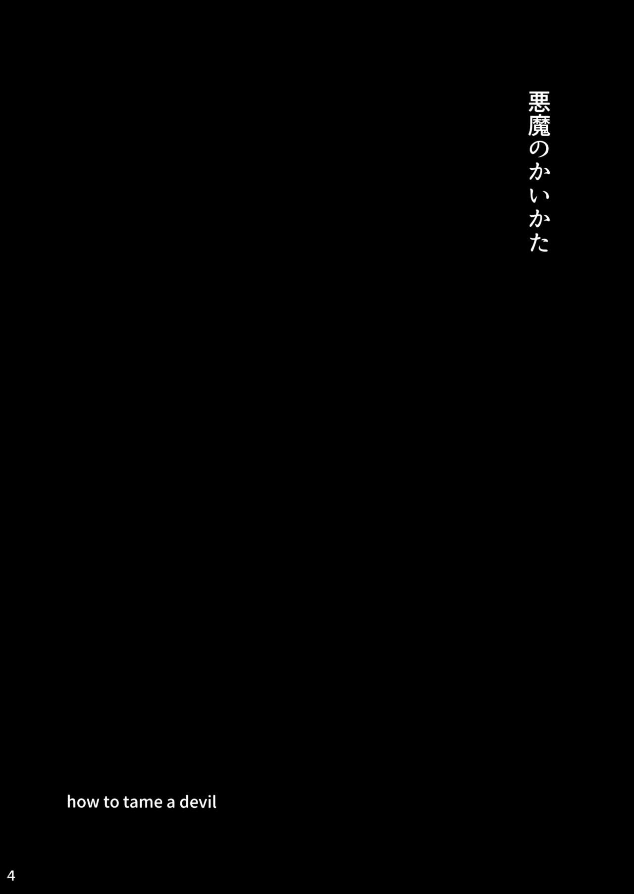 [Manga] (C92) [Volvox (kizaki)] Akuma n Kaikata - HW T Tame A Devil Single book, anus, bondage, sex toys, two holes inserted at the same time#[24P]-4