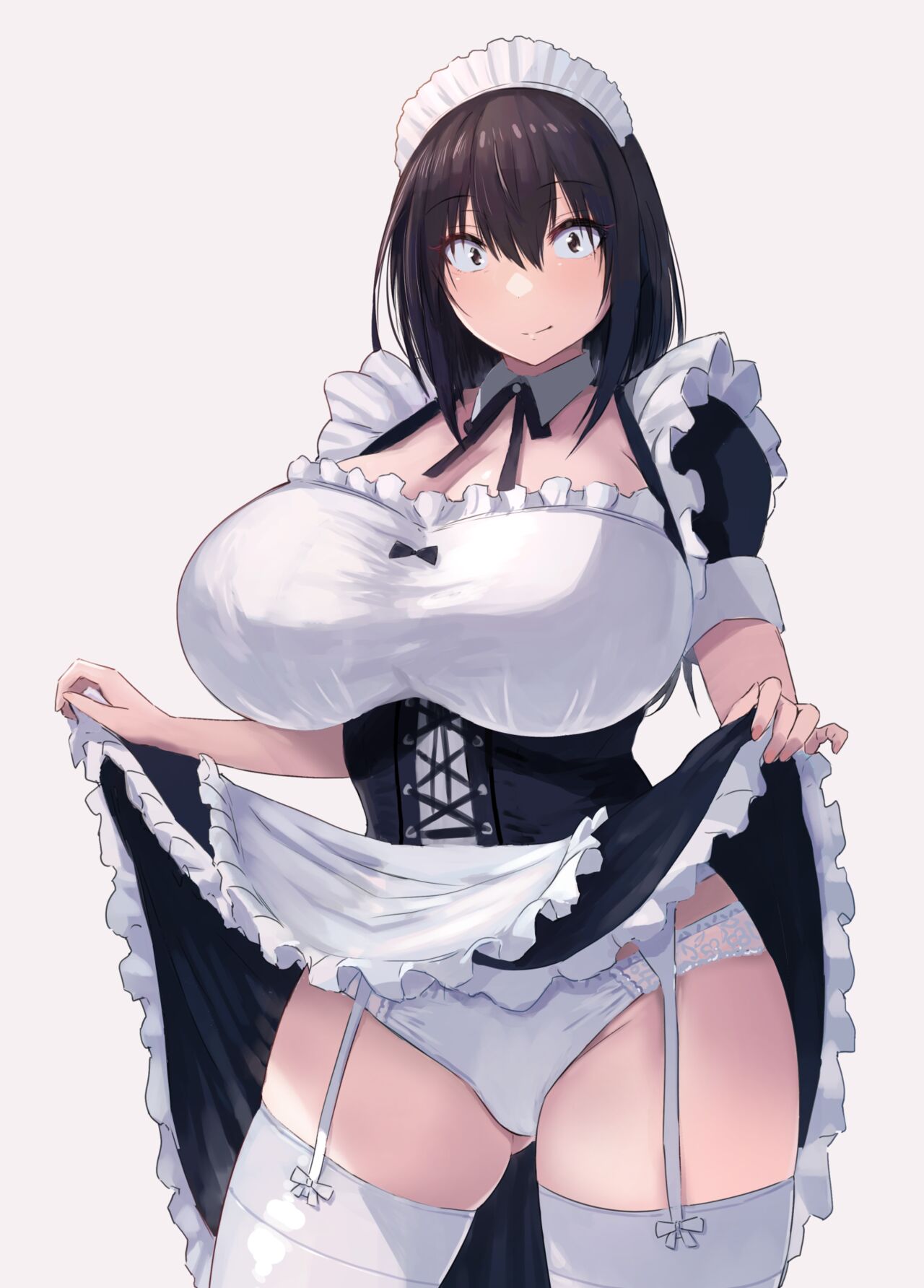 [Manga] [4390wrks (Natsuishi Nana)] Gkuama -Ynpakugan N Maid San- [Chinese] Single book, big breasts, single women, single men, stockings#[40P]-37