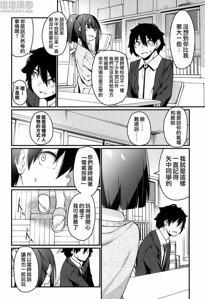 [日本漫画] 电气按摩的万駄木酱 短篇,足控,巨乳大奶,女学生,M男#[37P]-12