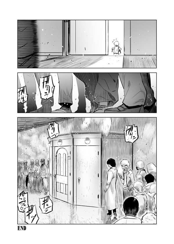 [Manga] In the dim emergency shutdown elevator...with stepfather SEX Single book, rape, big breasts, inappropriate, female student#[30P]-25