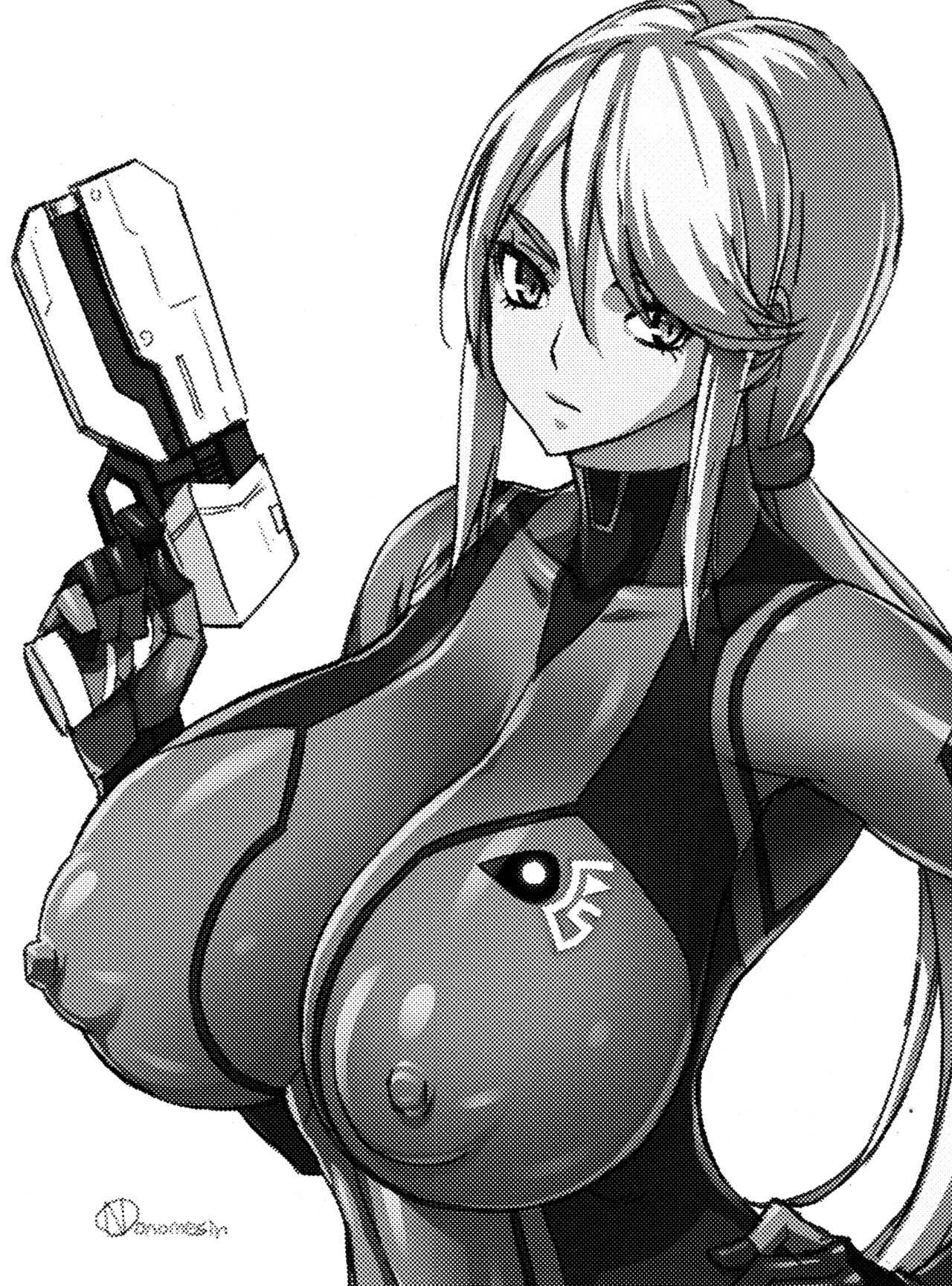 [日本漫画] (C94) [Dangan Honey (Onomeshin)] X-LUST (Metroid)  单本,巨乳大奶,单女,单男,马尾辫,丝袜#[29P]-3