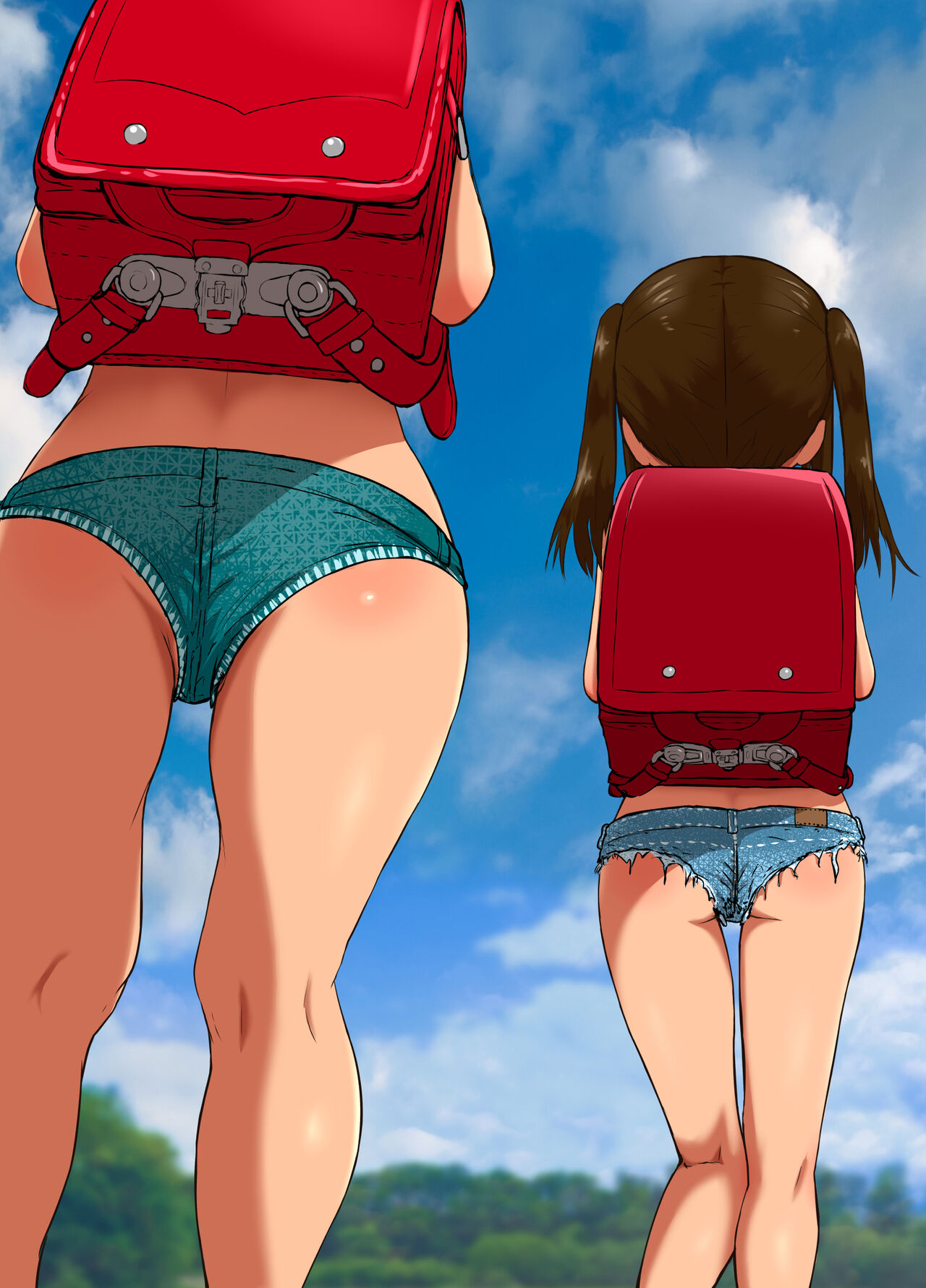 [Manga] Country sandwiches - I'm being turned into toys for two girls at a school with three students in the school Single book, loli, singta control#[71P]-39