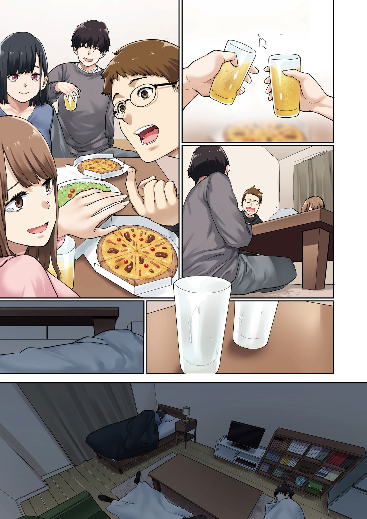 [日本漫画] 彼女が不在の間、彼女の親友と四六時中、中出ししました 单本,熟女人妻,巨乳大奶#[74P]-4