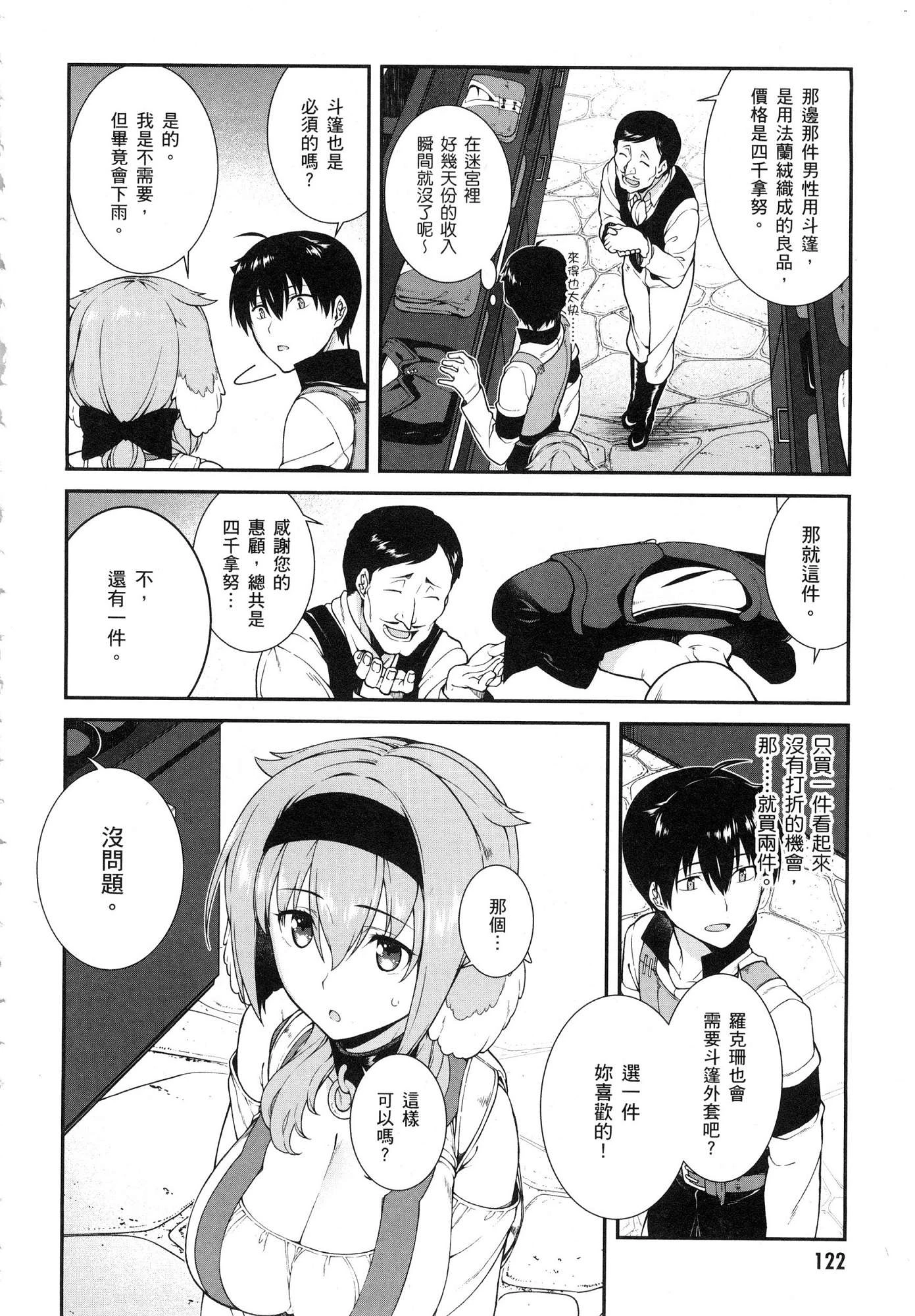 [Manga] Harem life in a maze of another world Single book, big tits, loli#[196P]-123
