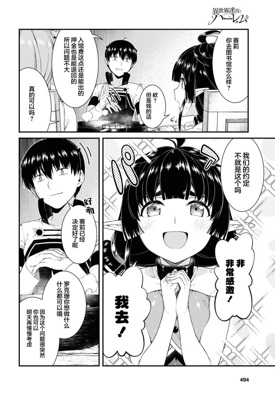 [Manga] Harem life in a maze of another world Single book, big tits, loli#[14P]-6