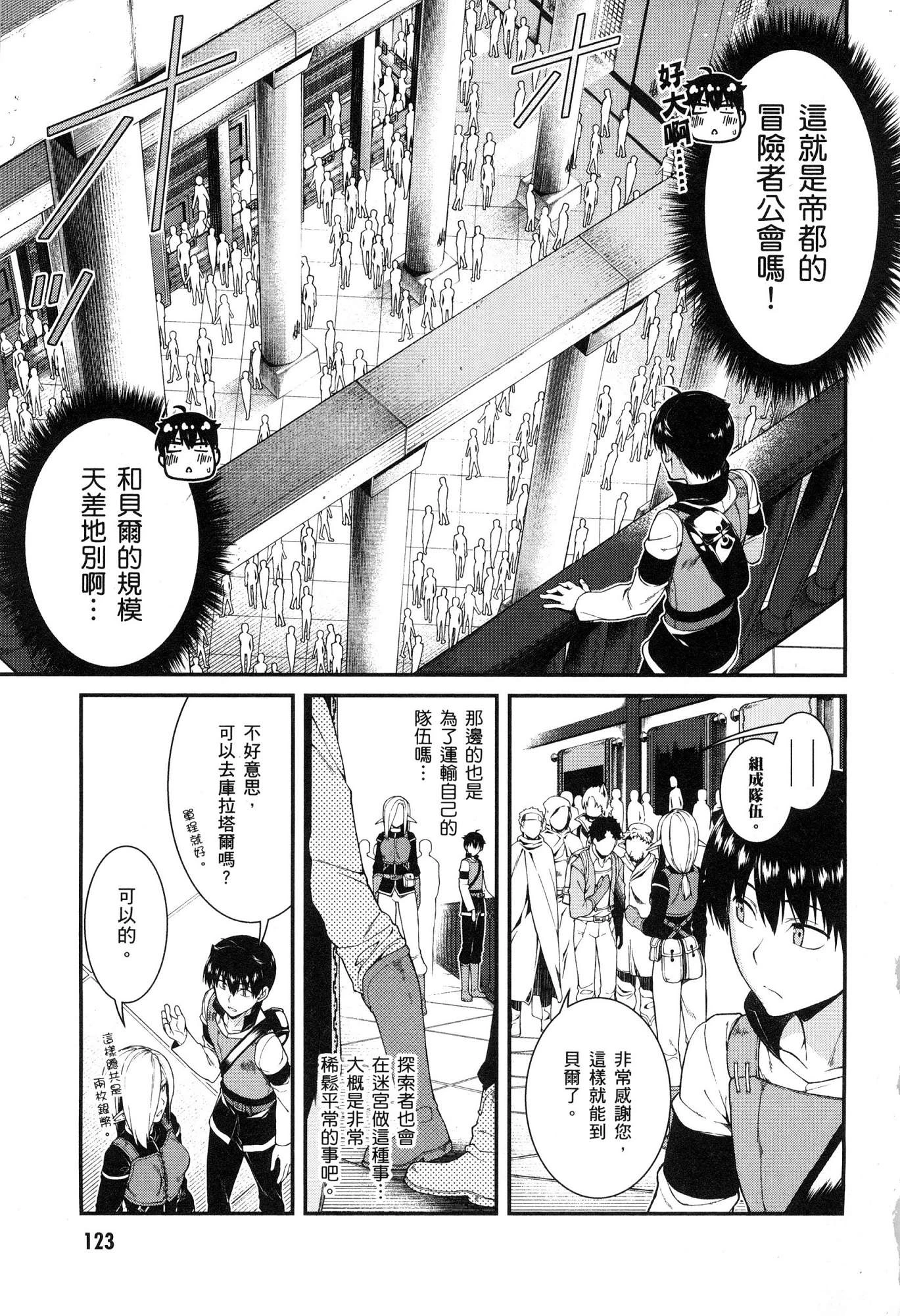 [日本漫画] 异世界迷宫里的后宫生活 单本,巨乳大奶,萝莉#[164P]-124
