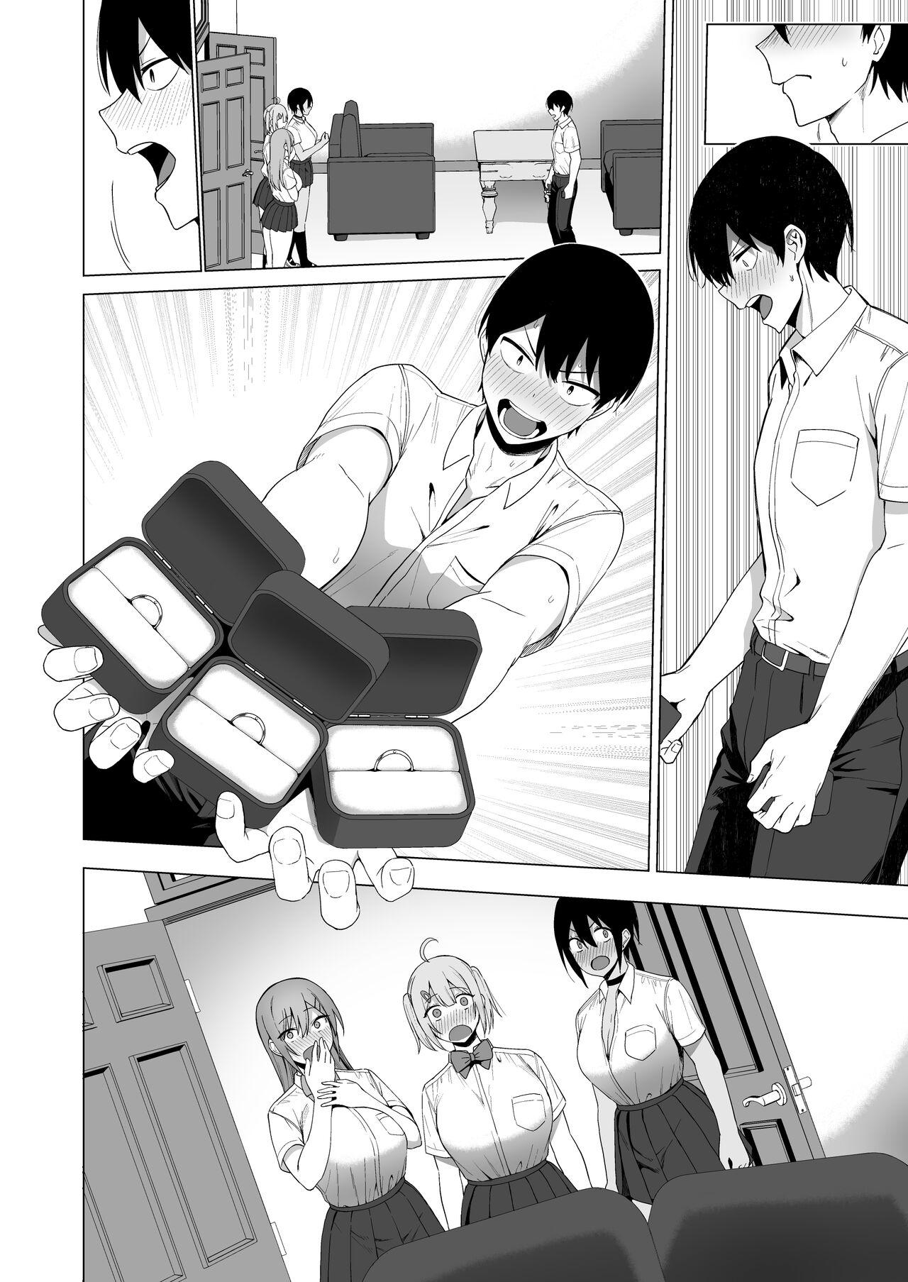 [日本漫画] 風紀委員とフーゾク活動 vol.4 单本,巨乳大奶,黑丝丝袜,女学生#[73P]-44