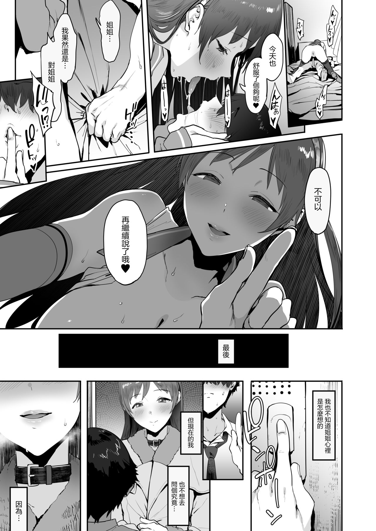 [Manga] Nitta's sister Single book, Zhengtai control, black stockings, training, foot control#[26P]-22