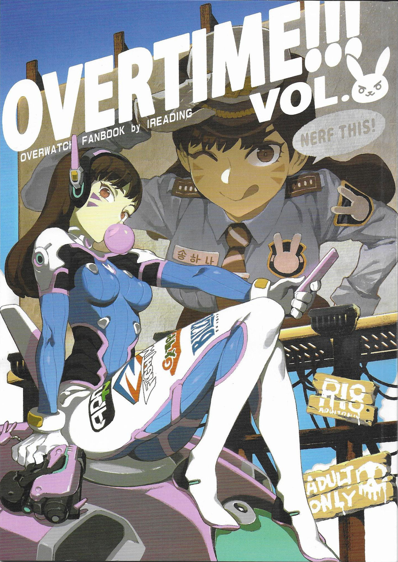 [Manga] OVERTIME!! OVERWATCH FANBOOK VOL.2 Single book, PUA, anal, black stockings#[26P]-1