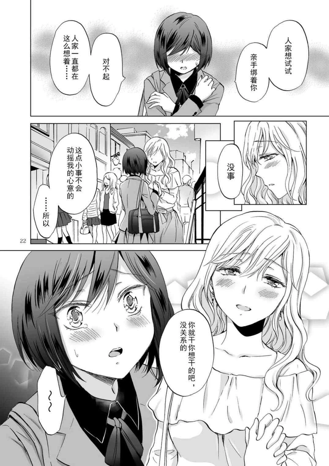 [Manga] Bonded date~being tied up by my younger girlfriend~ Short story, revealing, training, lesbian lily, queen of the royal sister#[44P]-22