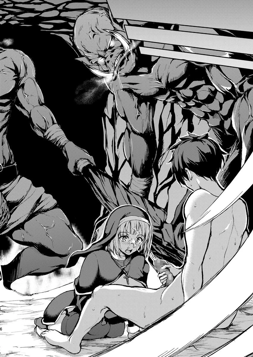 [日本漫画] 异世界后宫故事 短篇,巨乳大奶,黑丝丝袜,巨尻,妖精#[45P]-5