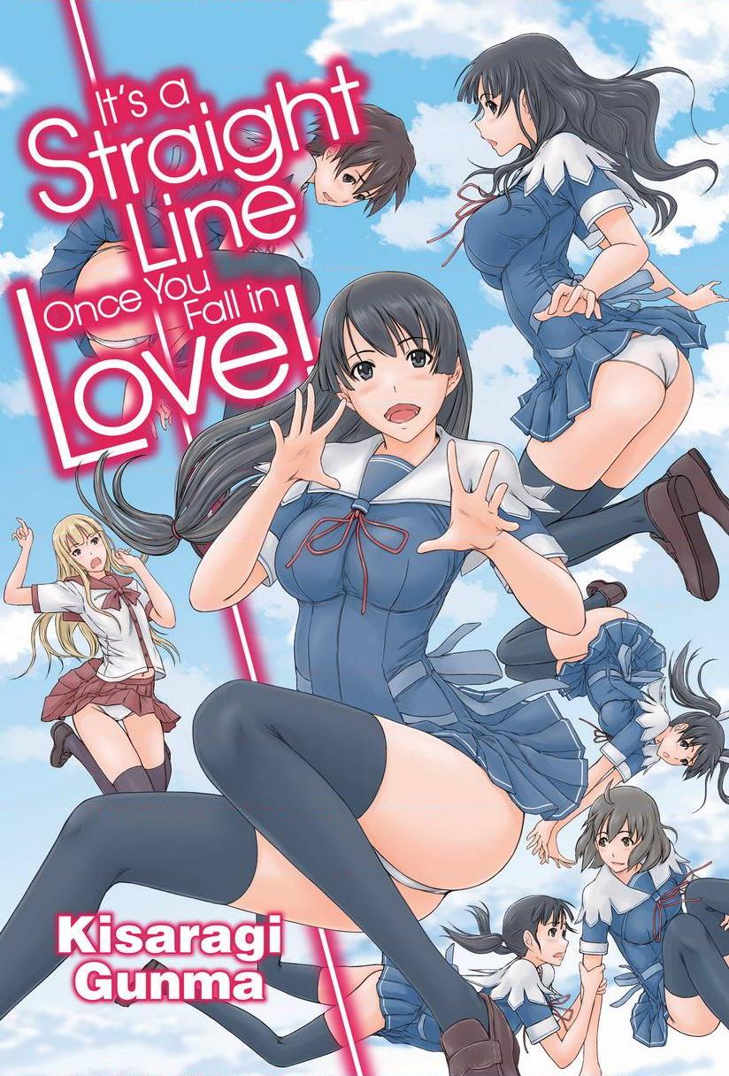 [Manga] It\'s a Straight Line Once Yu Fall in Lve! Single book, big breasts, female student, black stockings#[34P]-1
