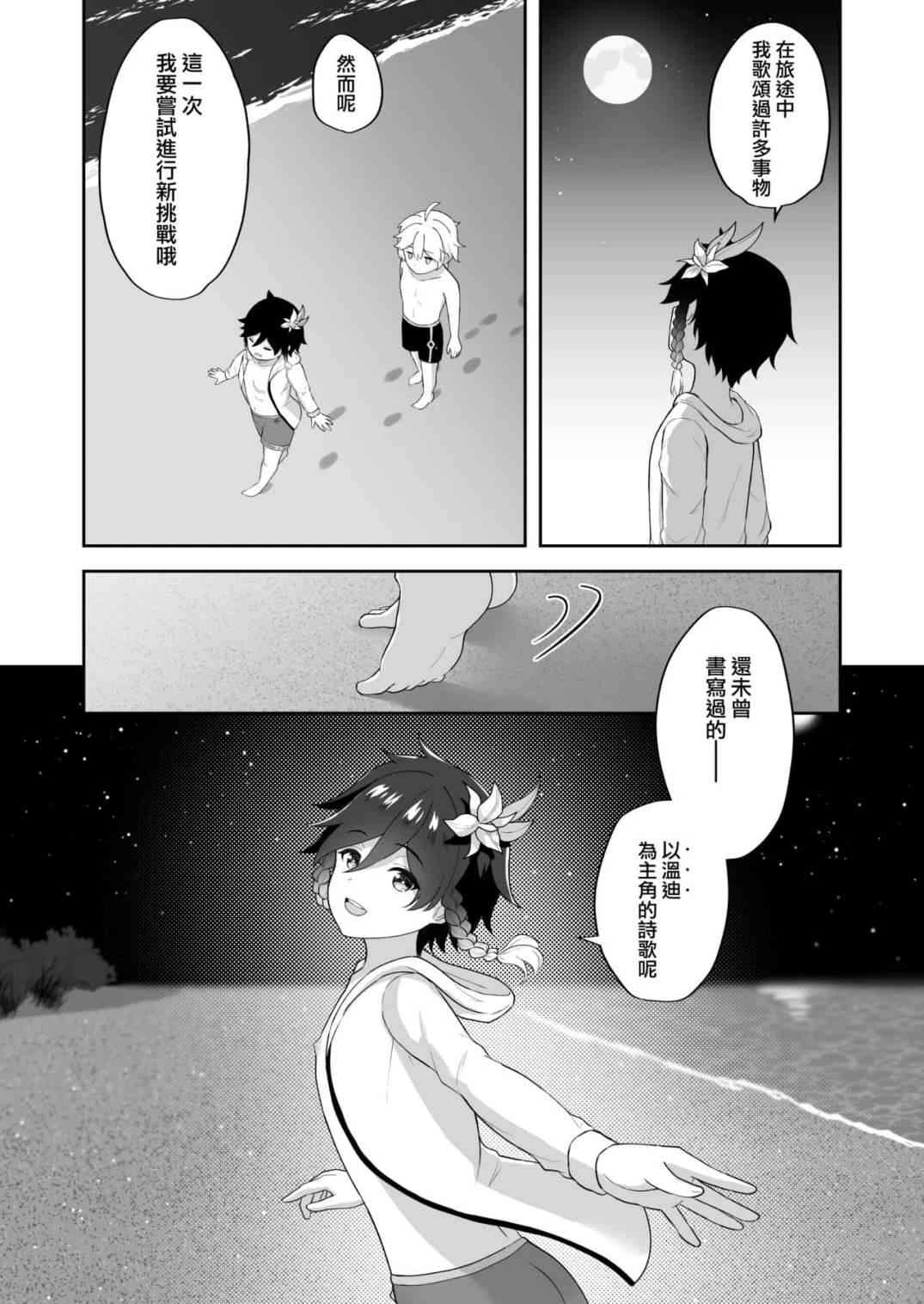[日本漫画] 在海滩上撰写的诗(原神) 同人,药娘伪娘伪娘,BL#[36P]-33