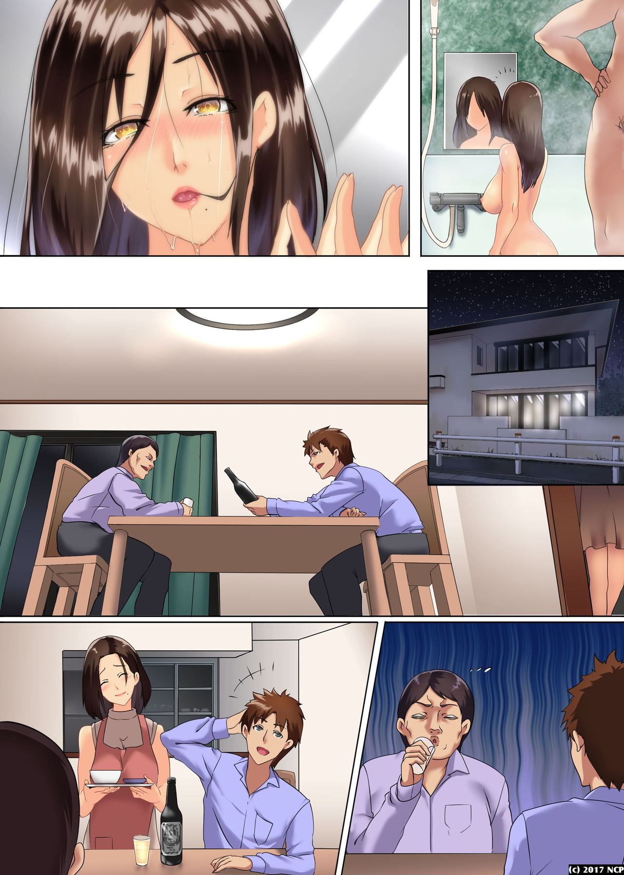 [Manga] Cuckold wife Single book, mature woman, big breasts, black stockings, anal#[49P]-36