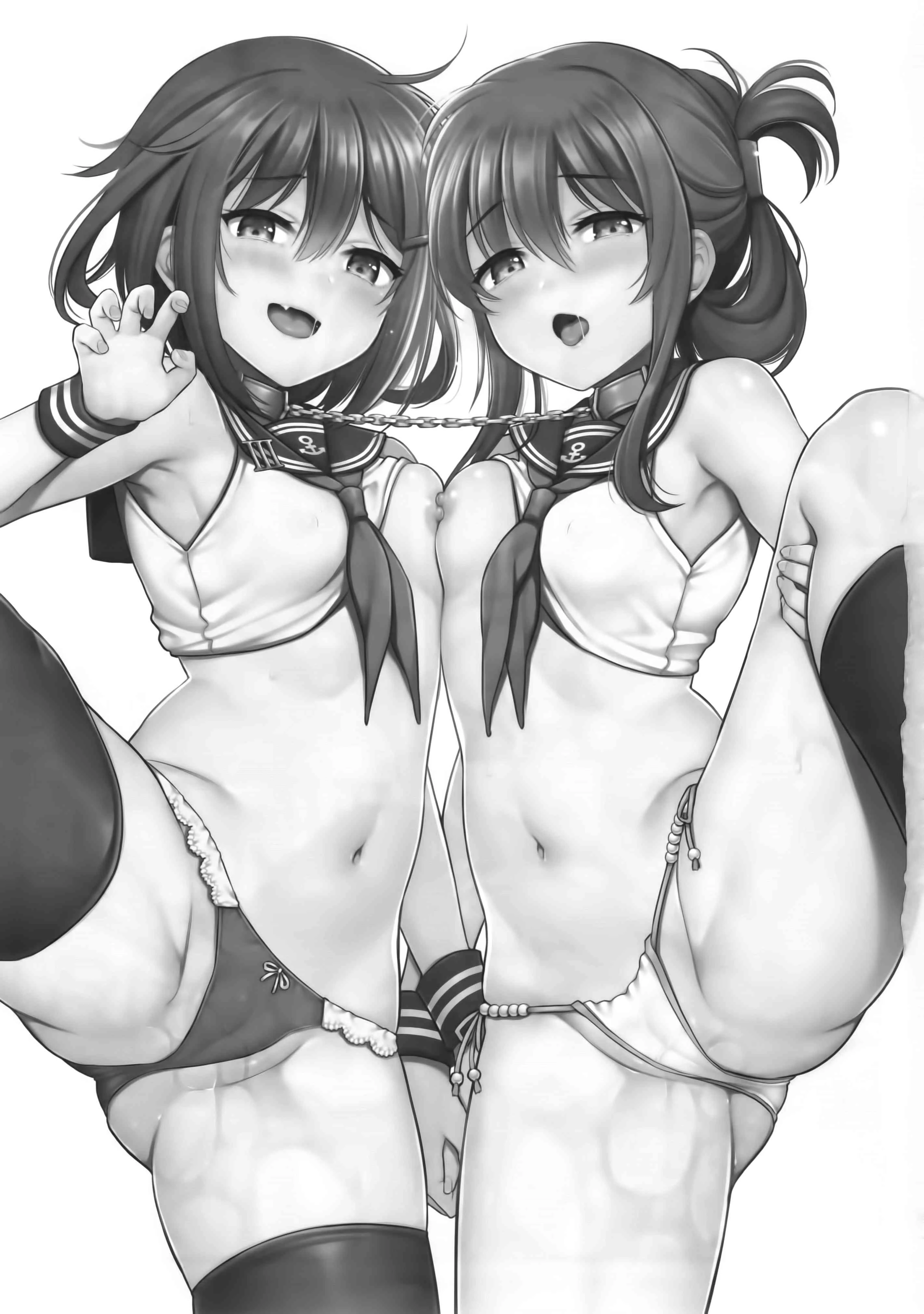 [日本漫画] 雷电酱×惩罚游戏 同人,女学生#[22P]-2