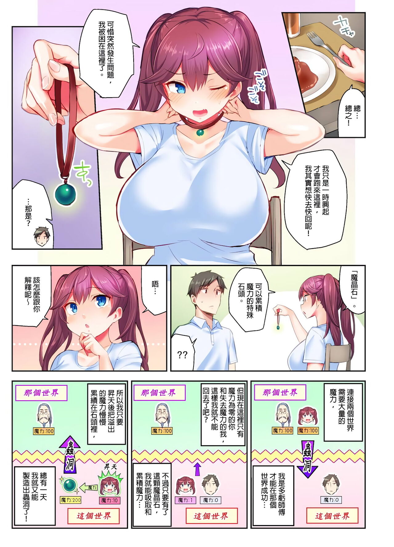[日本漫画] 異世界姐姐，只有在高潮時才能使用魔法 1-3話 单本,女学生,黑丝丝袜,巨乳大奶#[75P]-31