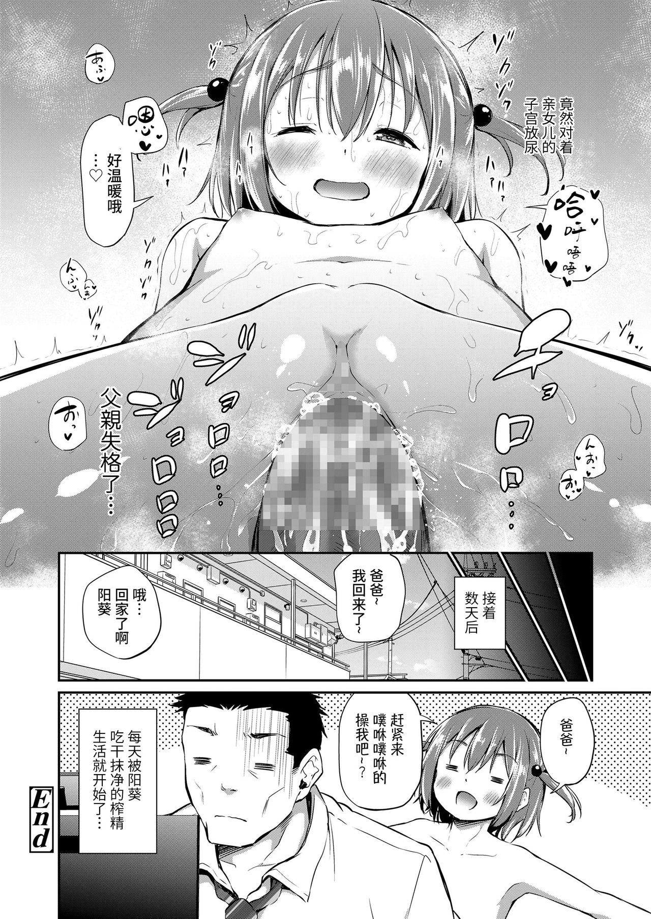 [Manga] Compulsory education for dad and daughter Single book, loli, unruly#[26P]-26
