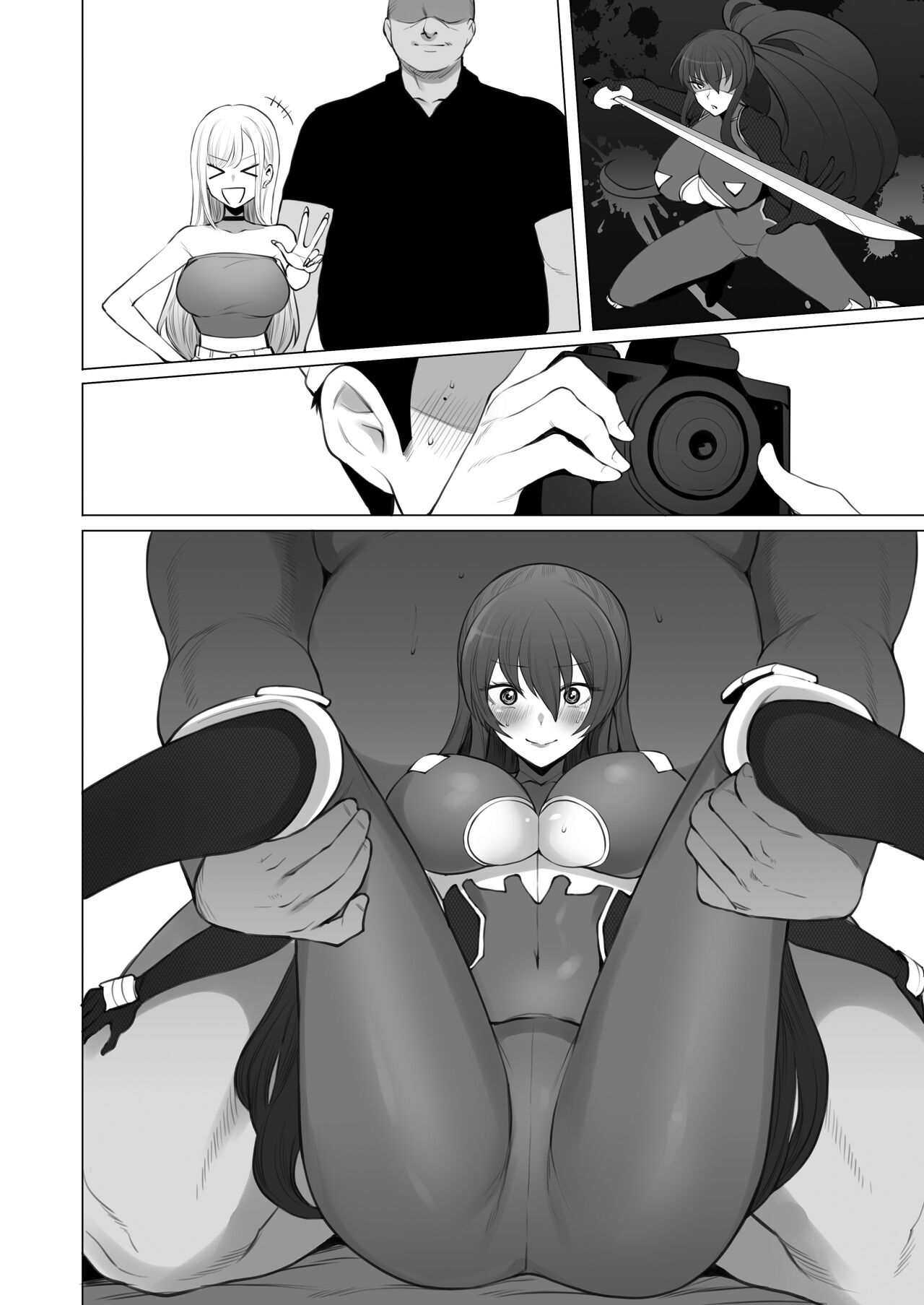 [日本漫画] 喜多〇海夢 NTRミニ漫画 单本,黑丝丝袜,巨乳大奶,NTR#[20P]-13