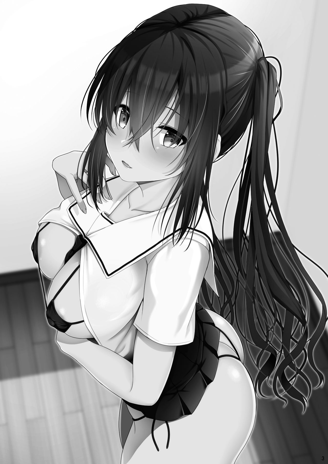 [Manga] A petite senior who encourages you to naughtyly Single book, black stockings#[31P]-2