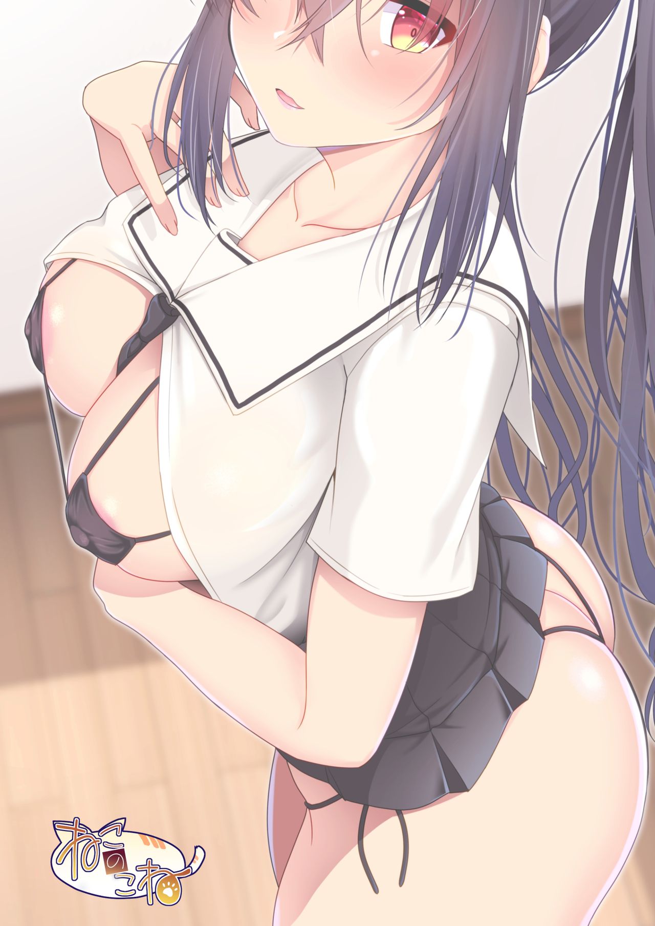 [Manga] A petite senior who encourages you to naughtyly Single book, black stockings#[31P]-31