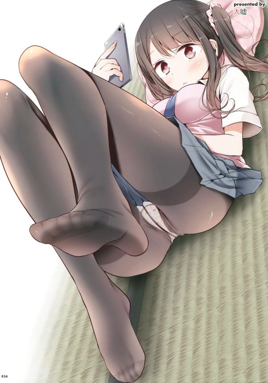 [日本漫画] (C90) [嘘つき屋 (よろず)] あしコレJK [中国翻訳] 单本,女同百合,黑丝丝袜,足控#[151P]-34
