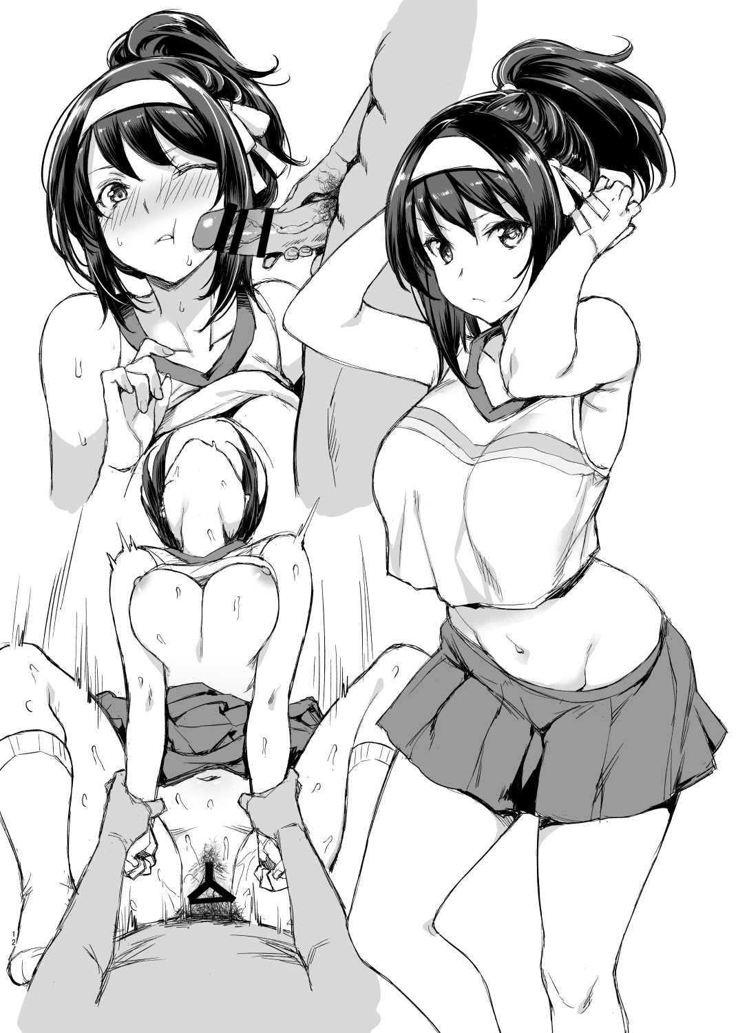 [日本漫画] あの時私が描きたかった女の子達1 单本,黑丝丝袜,巨乳大奶#[31P]-12