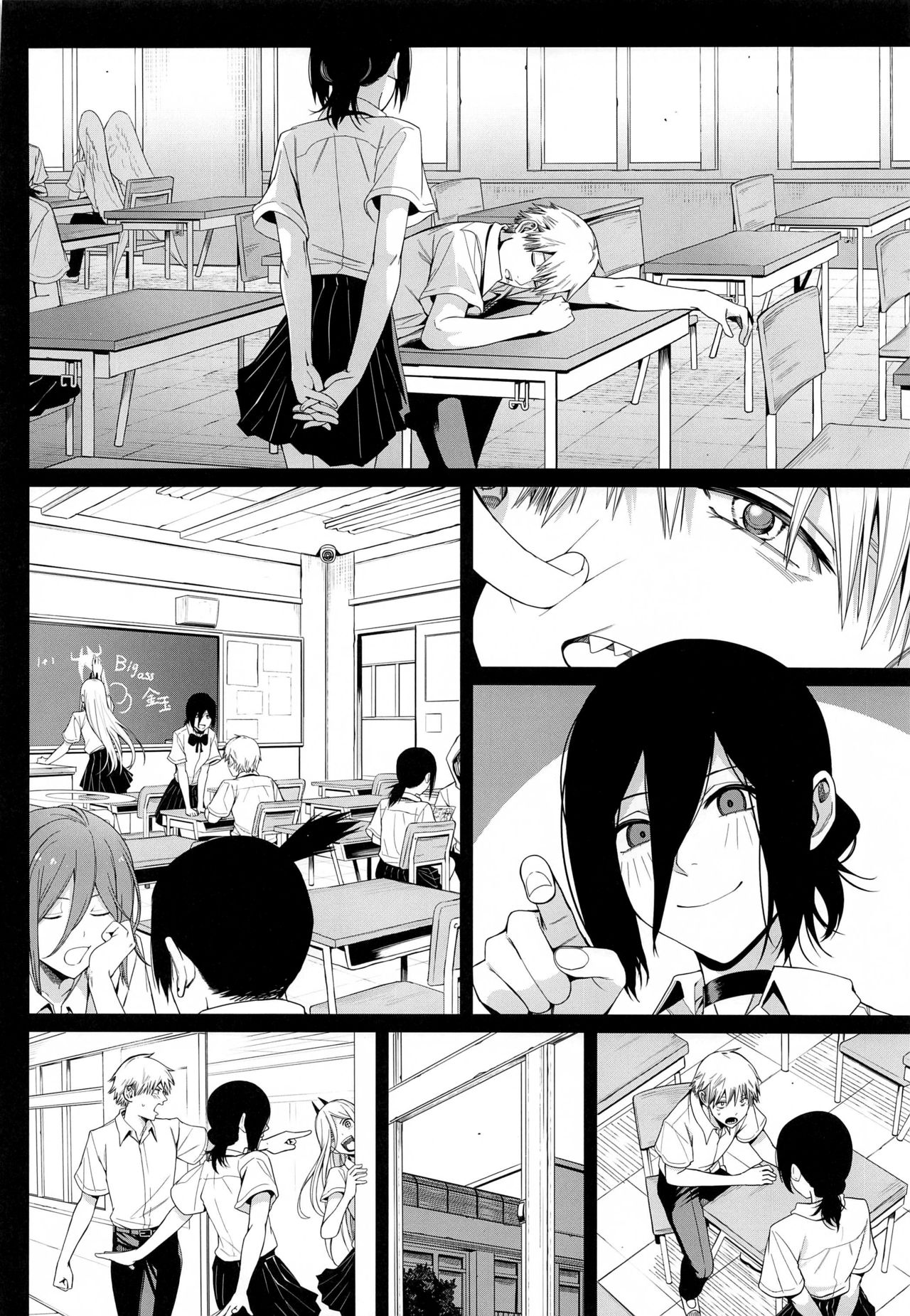 [日本漫画] チェンソーマン｜色情h漫｜角色扮演 单本,PUA,cosplay,女学生#[43P]-15