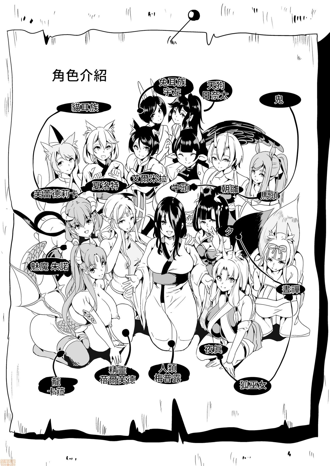 [日本漫画] 我的異世界後宮 鬼之高潮！ 有棒能使鬼推磨！！ [弥美津峠 (鳳まひろ)] 僕の異世界ハーレムシーズン2ep3 鬼イキ！地獄の沙汰も膣次第！？ 单本,巨乳大奶#[64P]-2