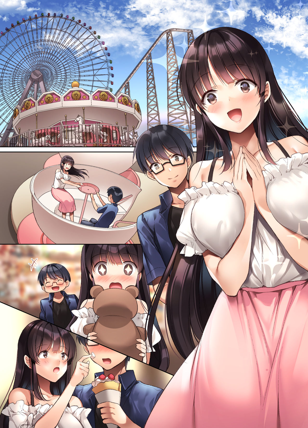 [Manga] A crumbling everyday life - she has become a sexual disposable tool Single book, glasses, big tits, female student#[38P]-10