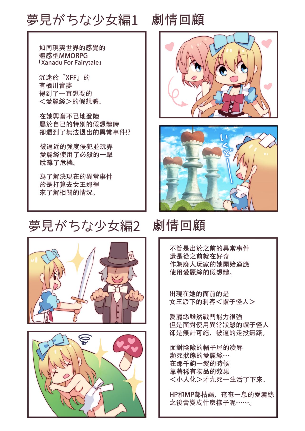 [Manga] Virtual fairy tales are full of danger!? Dreamy Girls Edition 3 Single book, anal, rape#[45P]-2