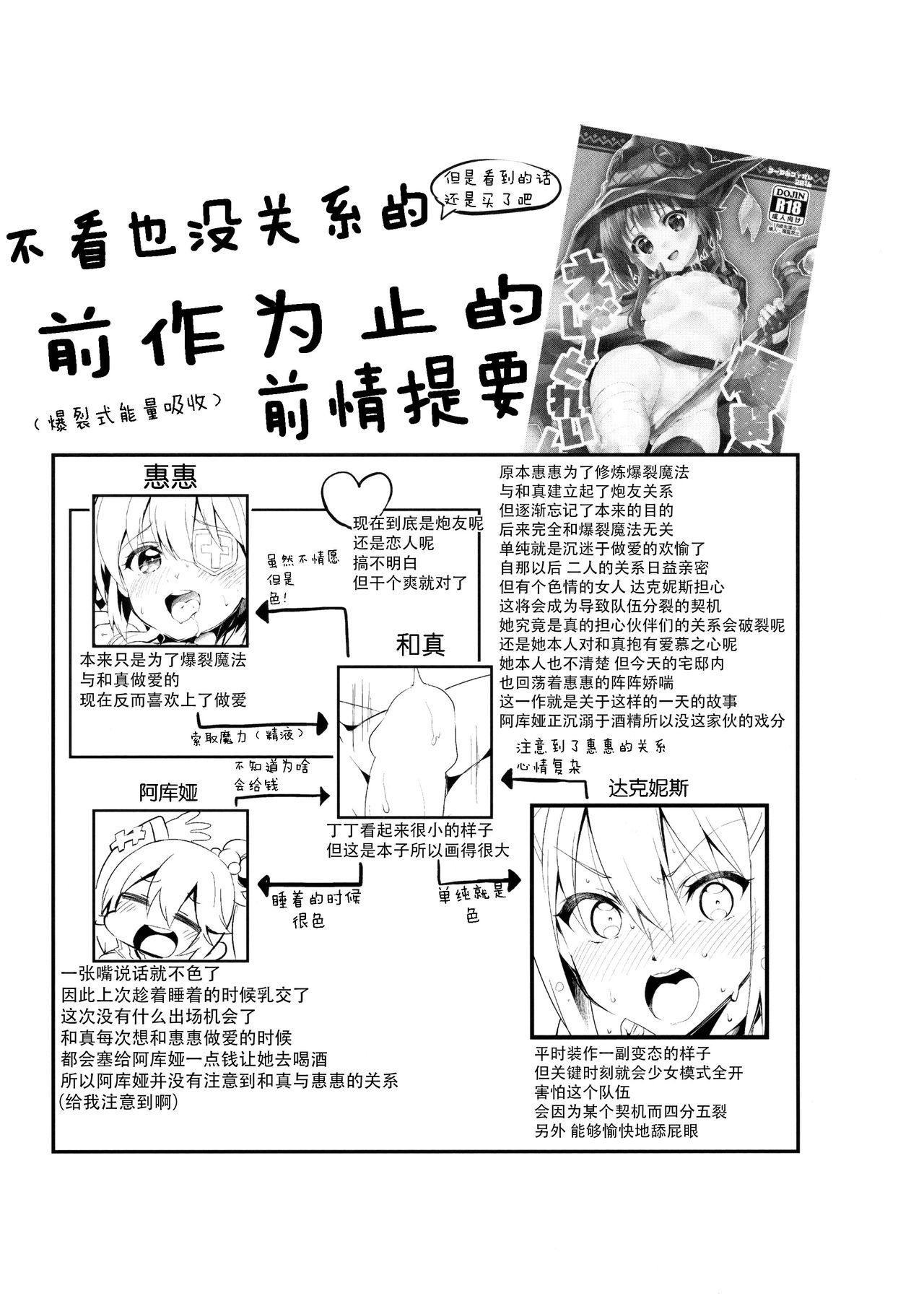 [日本漫画] (SC2017 Winter) [Circle-FIORE (Ekakibit)] Kukkoro Musume no Koigokoro (Kono Subarashii Sekai ni Syukufuku o!) 单本,肛门,萝莉,马尾辫,口交,群P#[30P]-2