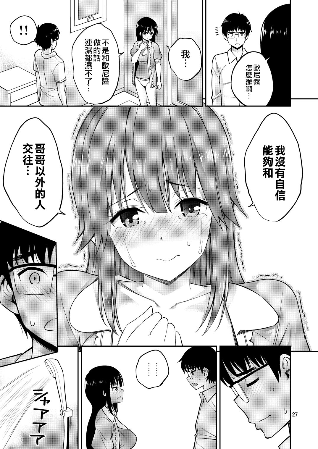 [日本漫画] [Popochichi (Yahiro Pochi)] Imouto to Uchi Kiss  单本,眼镜,御姐女王,女学生制服,内射中出#[29P]-22