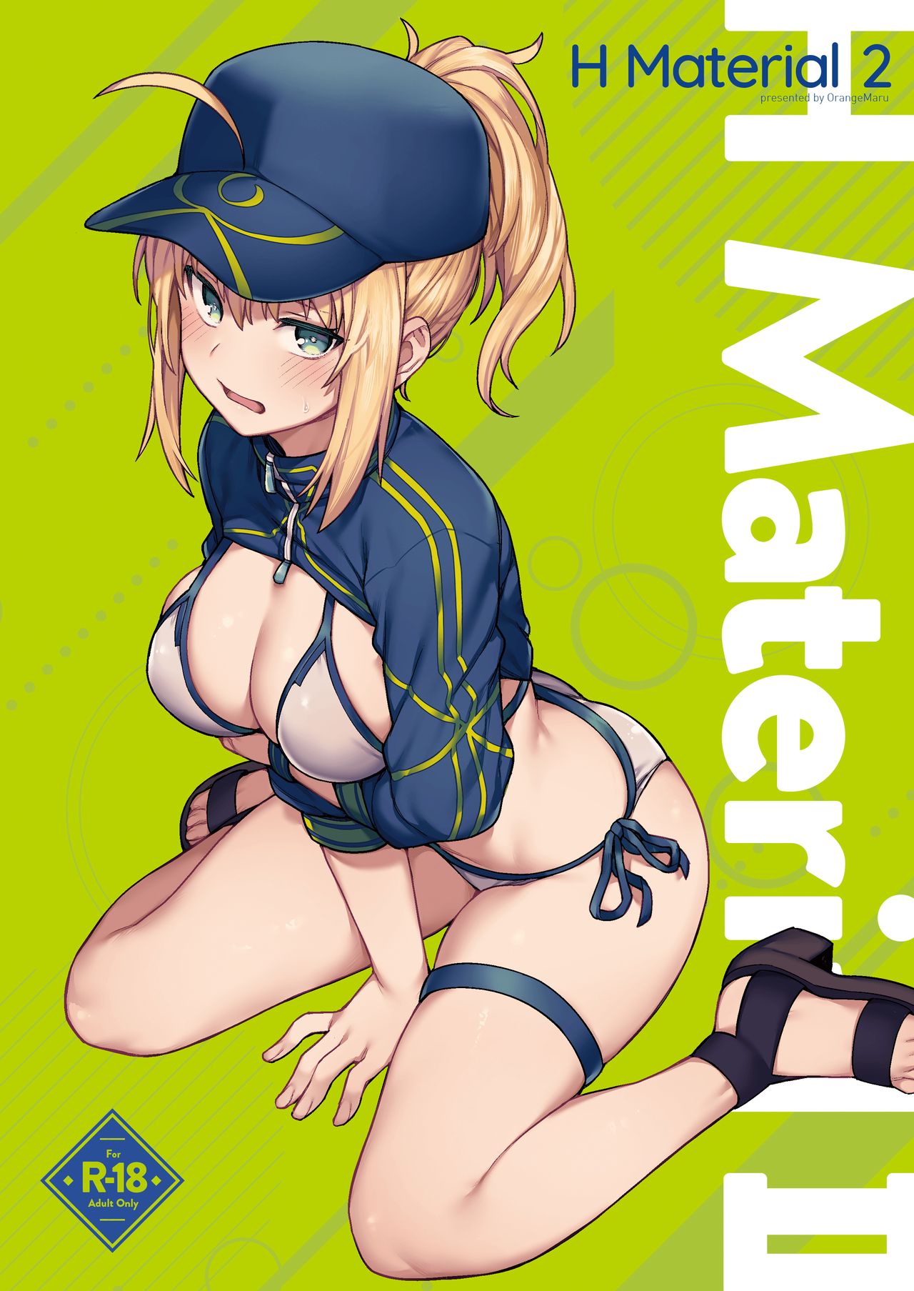 [日本漫画] [OrangeMaru (JP06)] H Material 2 (Fate/Grand Order)  单本,强奸,口交,群P,泳装#[12P]-1