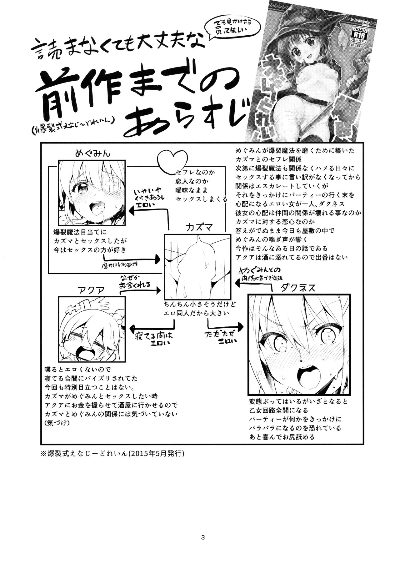 [Manga] (SC2017 Winter) [Circle-FIORE (Ekakibit)] Kukkr Musume n Kigkr (Kn Subarashii Sekai ni Syukufuku !) [Chinese] Single book, anal, loli, 3P, single male, broken, blowjob, group P#[30P]-2